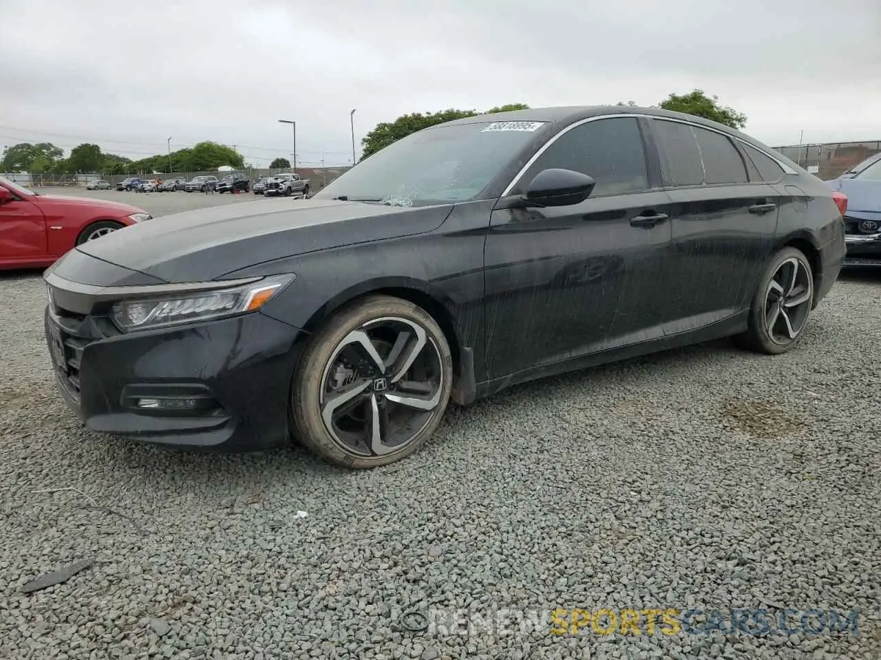 1 Photograph of a damaged car 1HGCV2F39KA005465 HONDA ACCORD 2019
