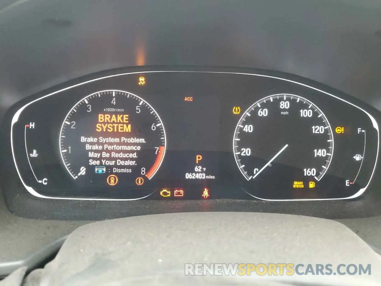 9 Photograph of a damaged car 1HGCV2F39KA005465 HONDA ACCORD 2019
