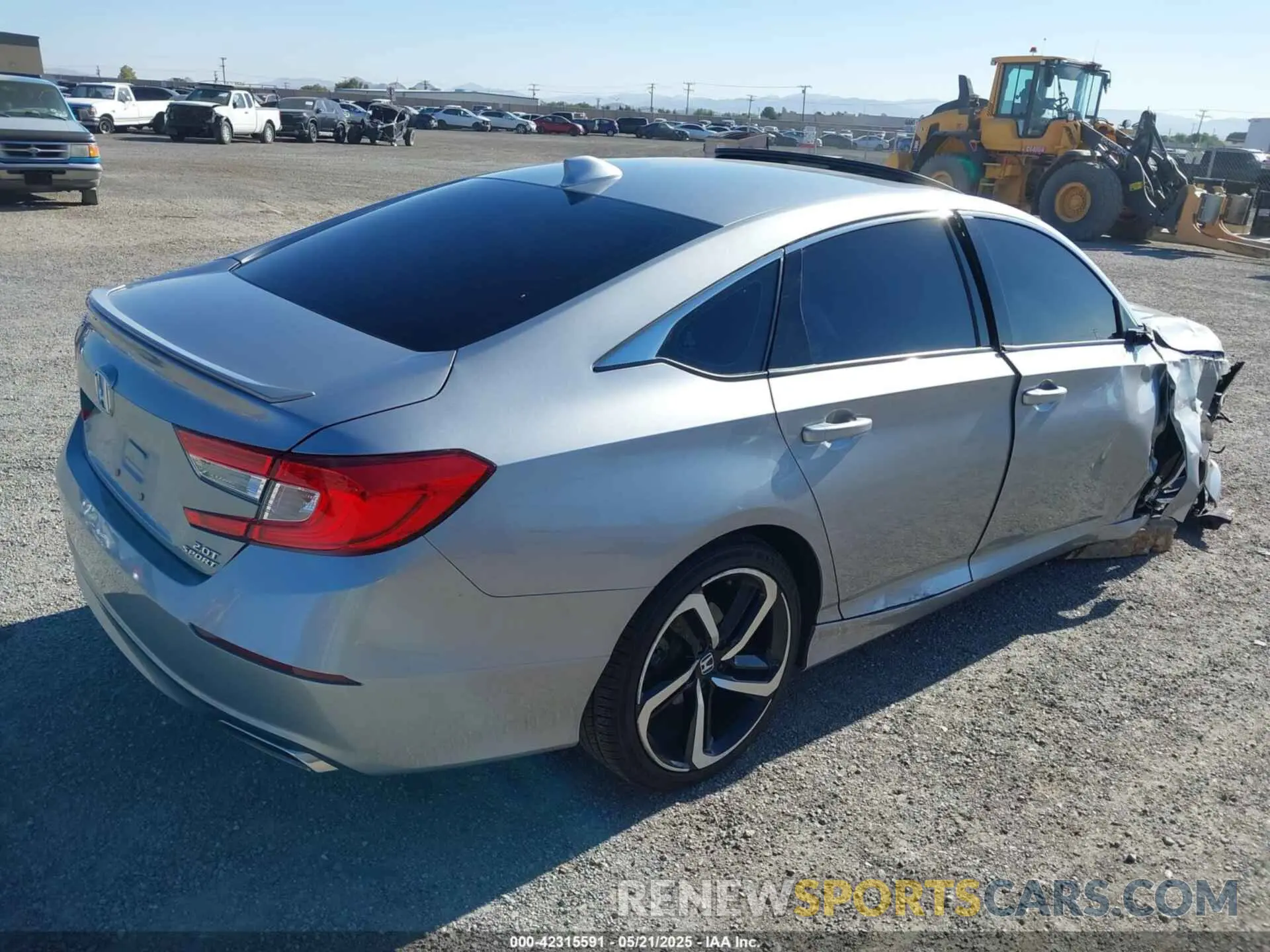 4 Photograph of a damaged car 1HGCV2F39KA011427 HONDA ACCORD 2019