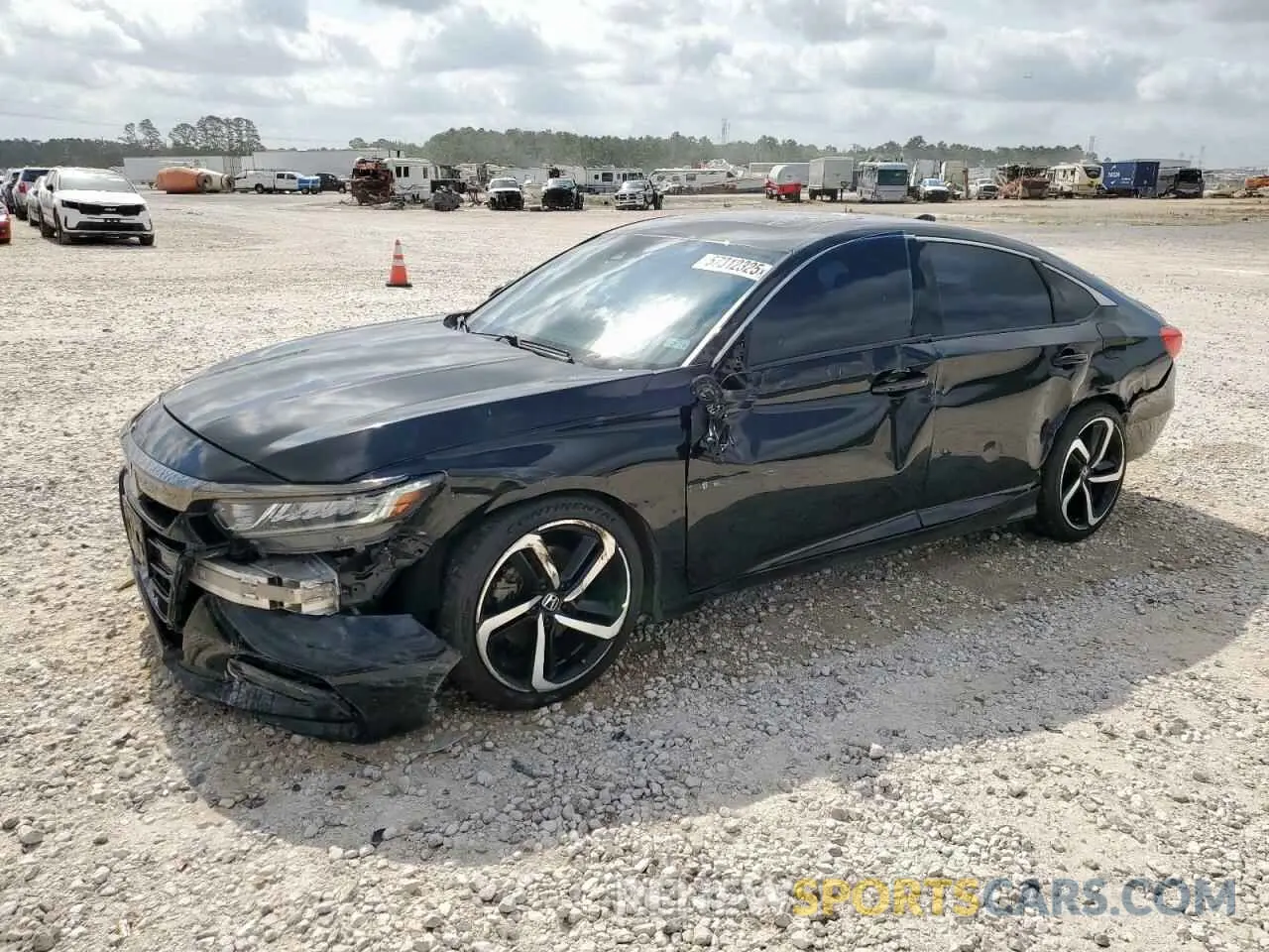 1 Photograph of a damaged car 1HGCV2F39KA034125 HONDA ACCORD 2019