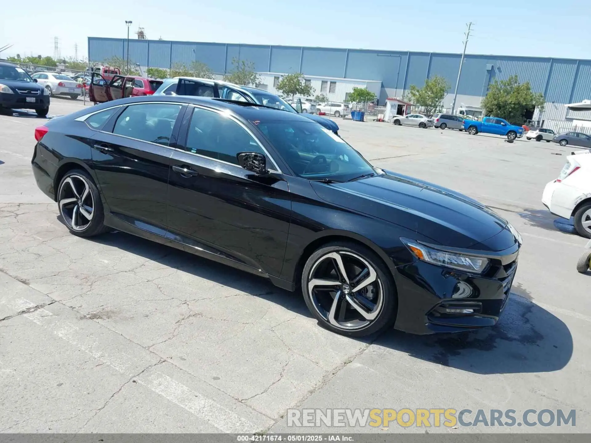 1 Photograph of a damaged car 1HGCV2F3XKA020069 HONDA ACCORD 2019