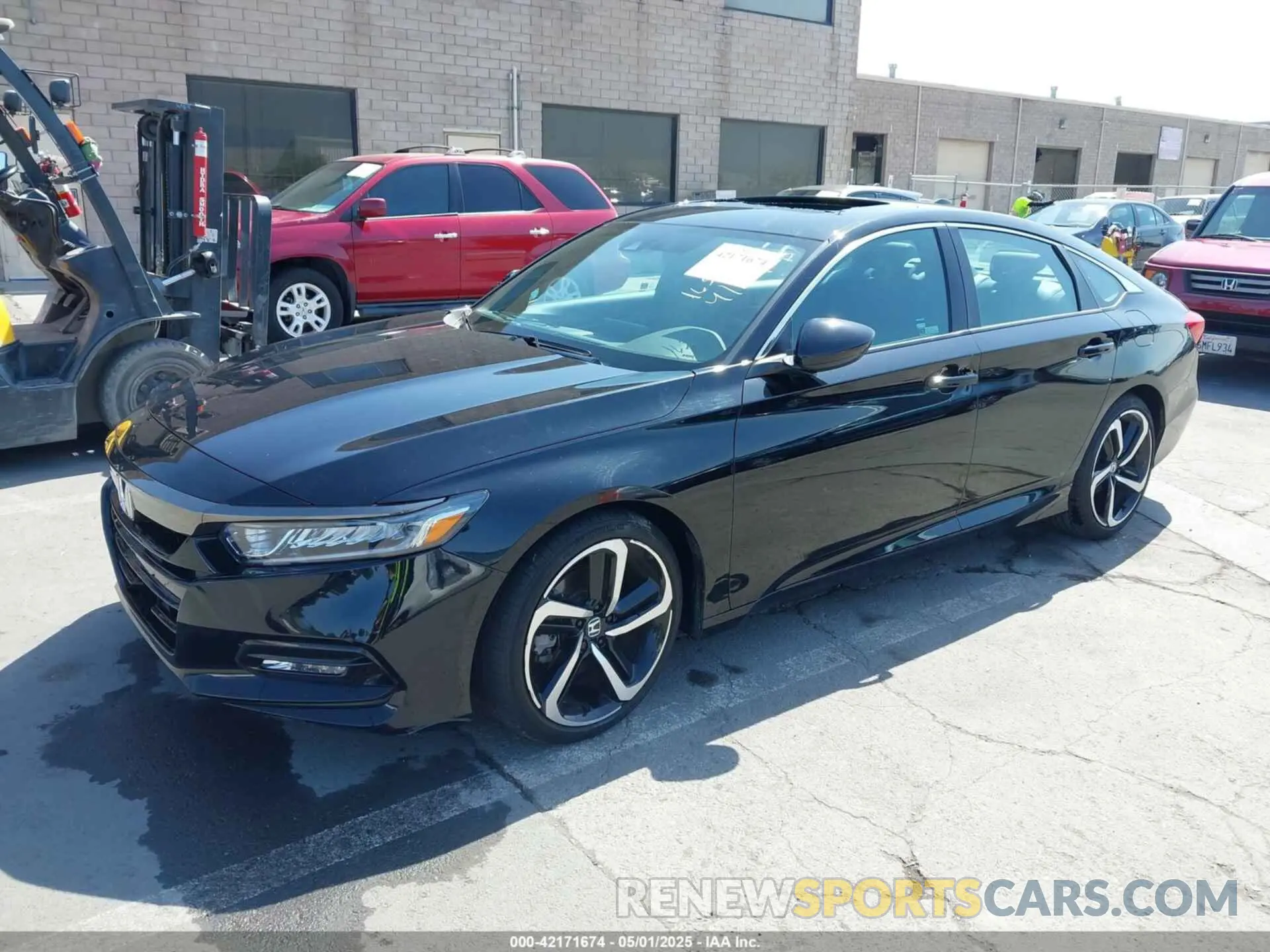 2 Photograph of a damaged car 1HGCV2F3XKA020069 HONDA ACCORD 2019