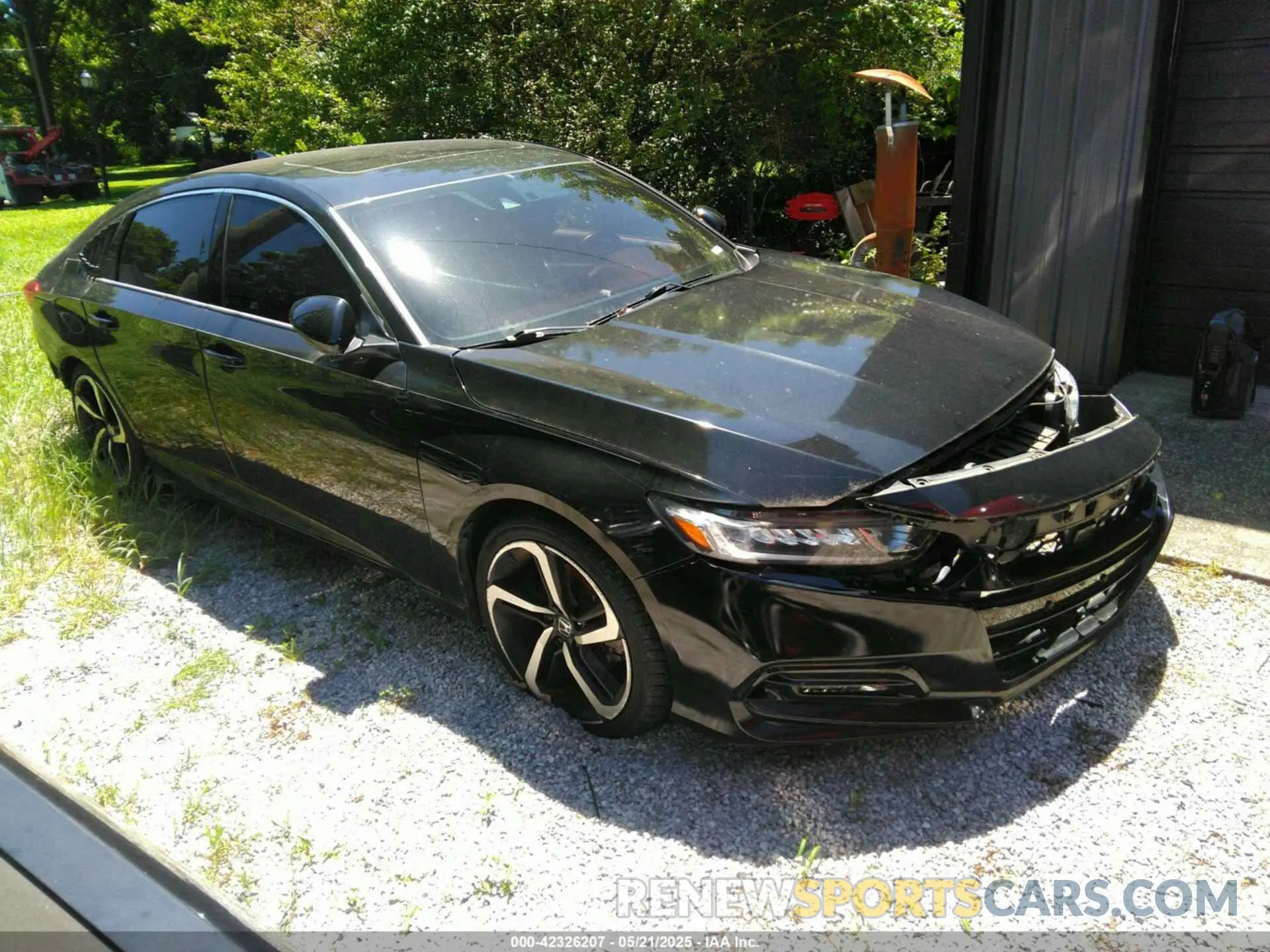1 Photograph of a damaged car 1HGCV2F3XKA022582 HONDA ACCORD 2019