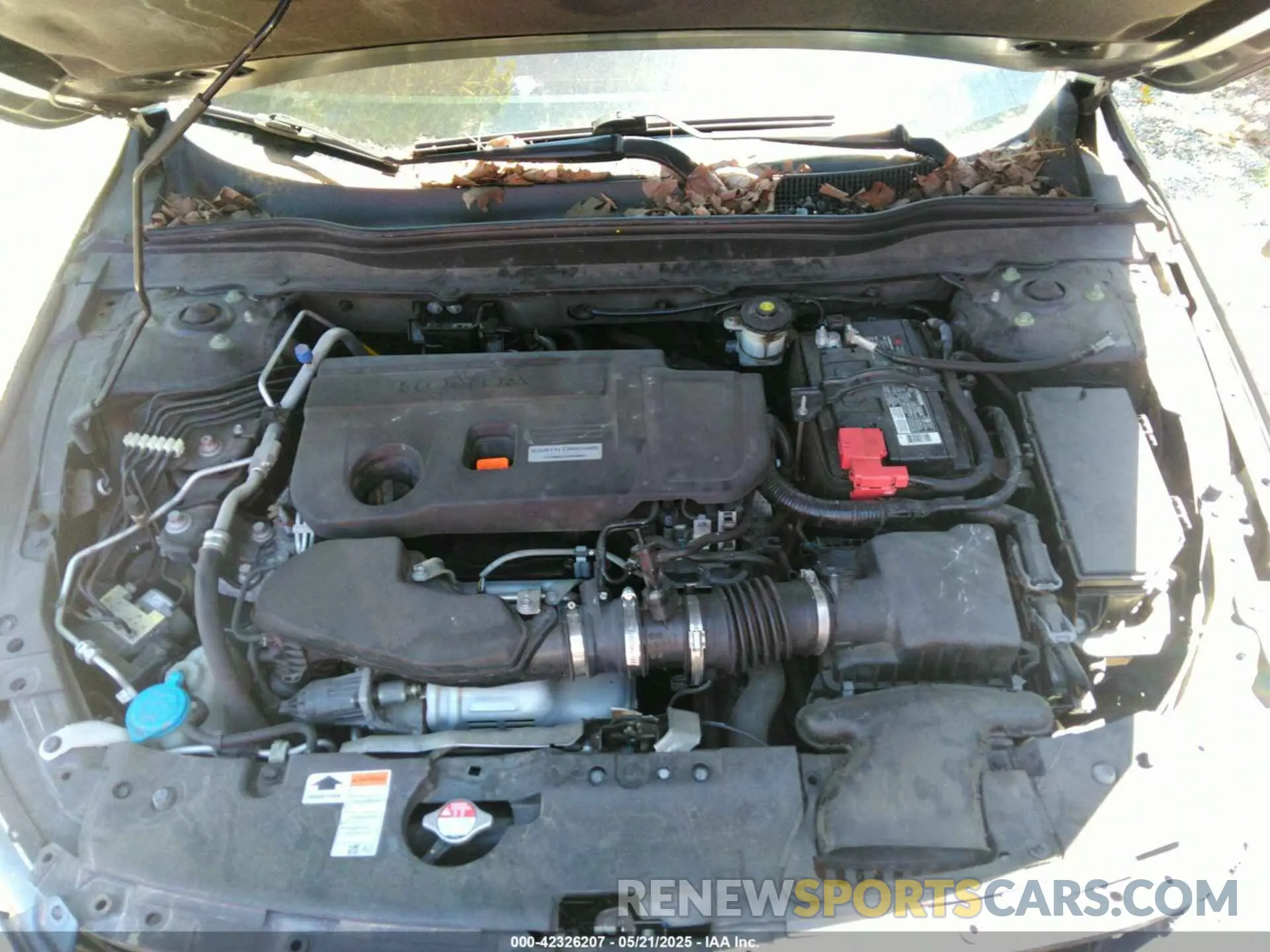10 Photograph of a damaged car 1HGCV2F3XKA022582 HONDA ACCORD 2019
