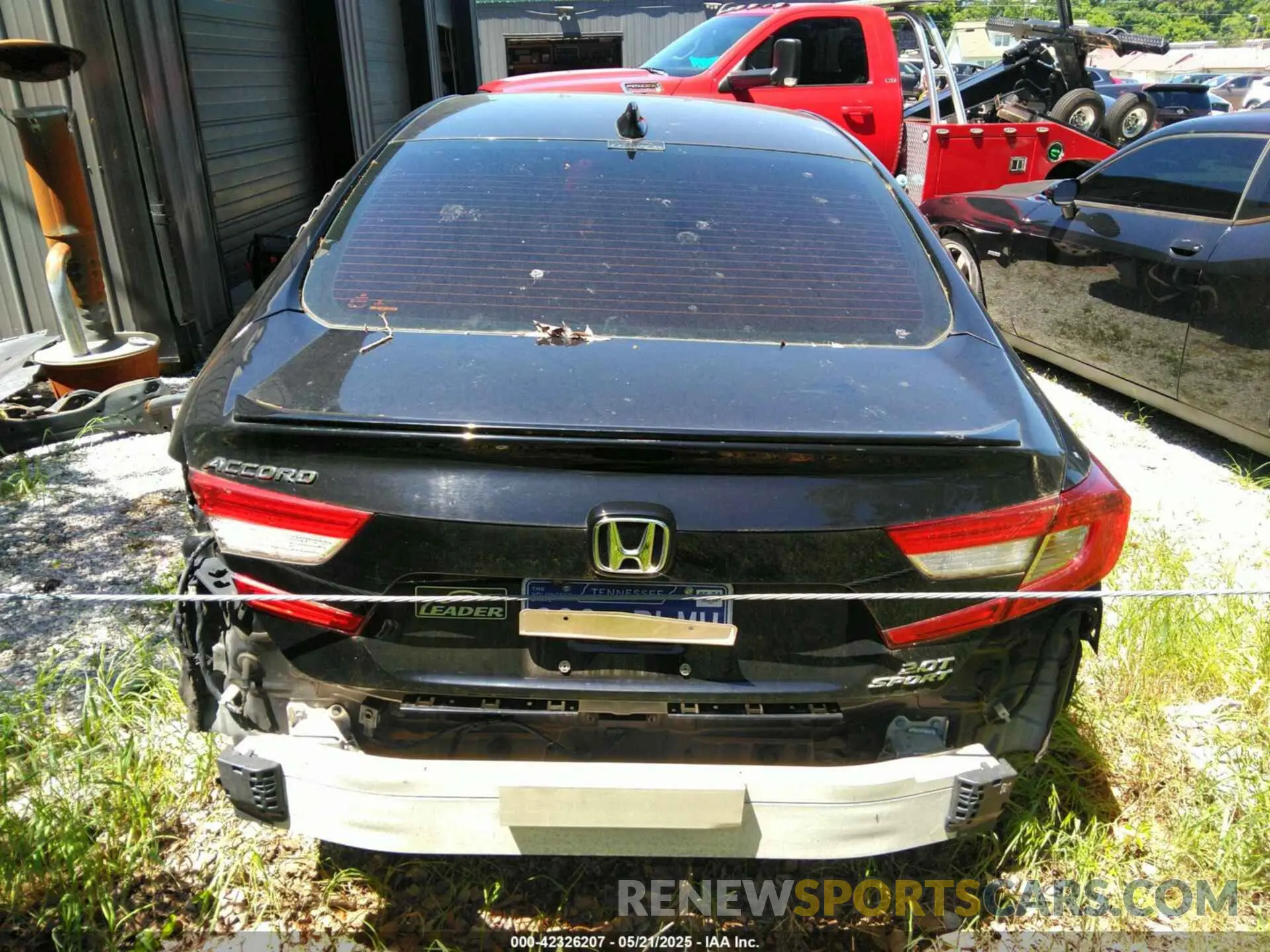 16 Photograph of a damaged car 1HGCV2F3XKA022582 HONDA ACCORD 2019