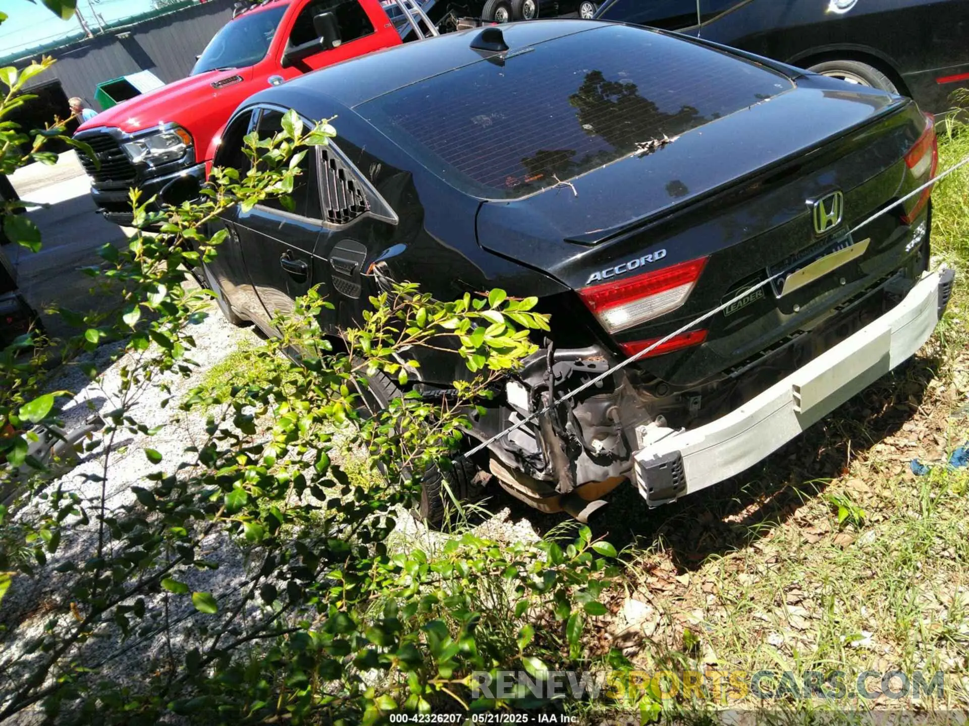 3 Photograph of a damaged car 1HGCV2F3XKA022582 HONDA ACCORD 2019