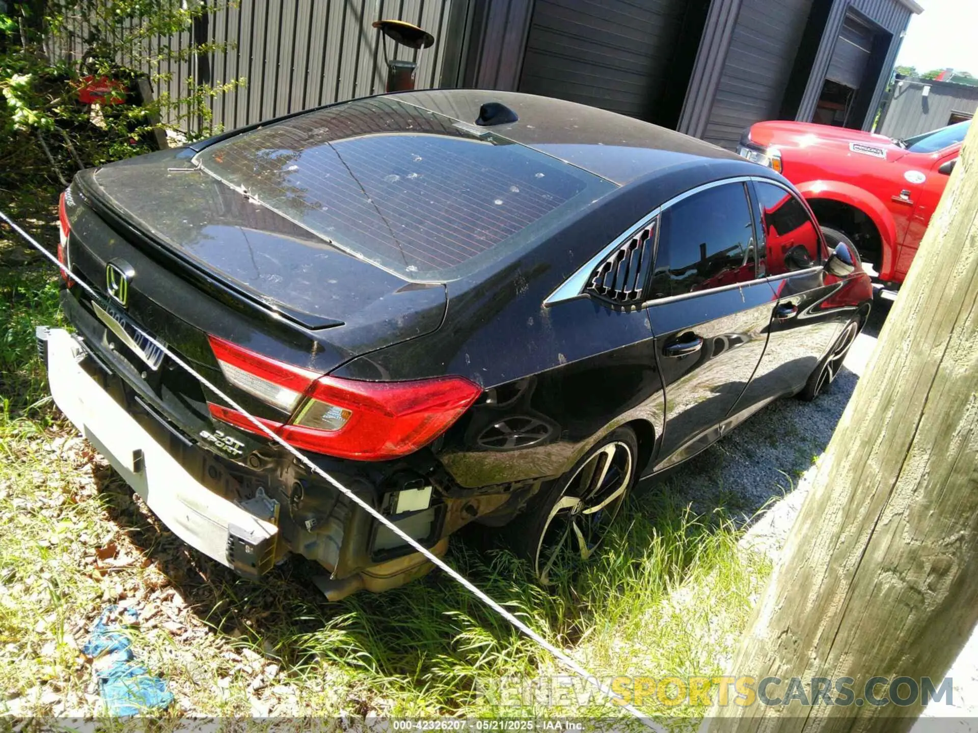 4 Photograph of a damaged car 1HGCV2F3XKA022582 HONDA ACCORD 2019