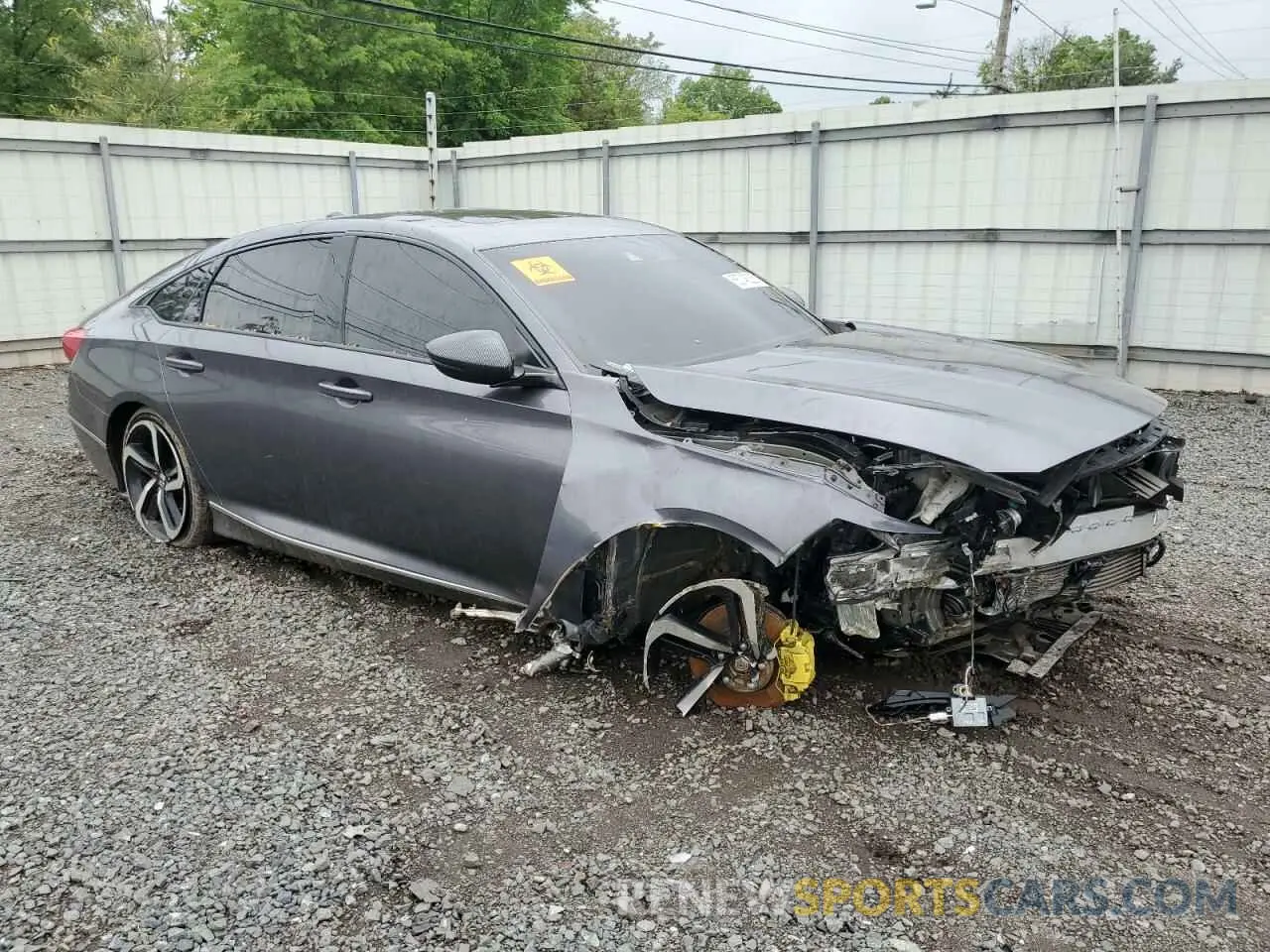 4 Photograph of a damaged car 1HGCV2F51KA012427 HONDA ACCORD 2019