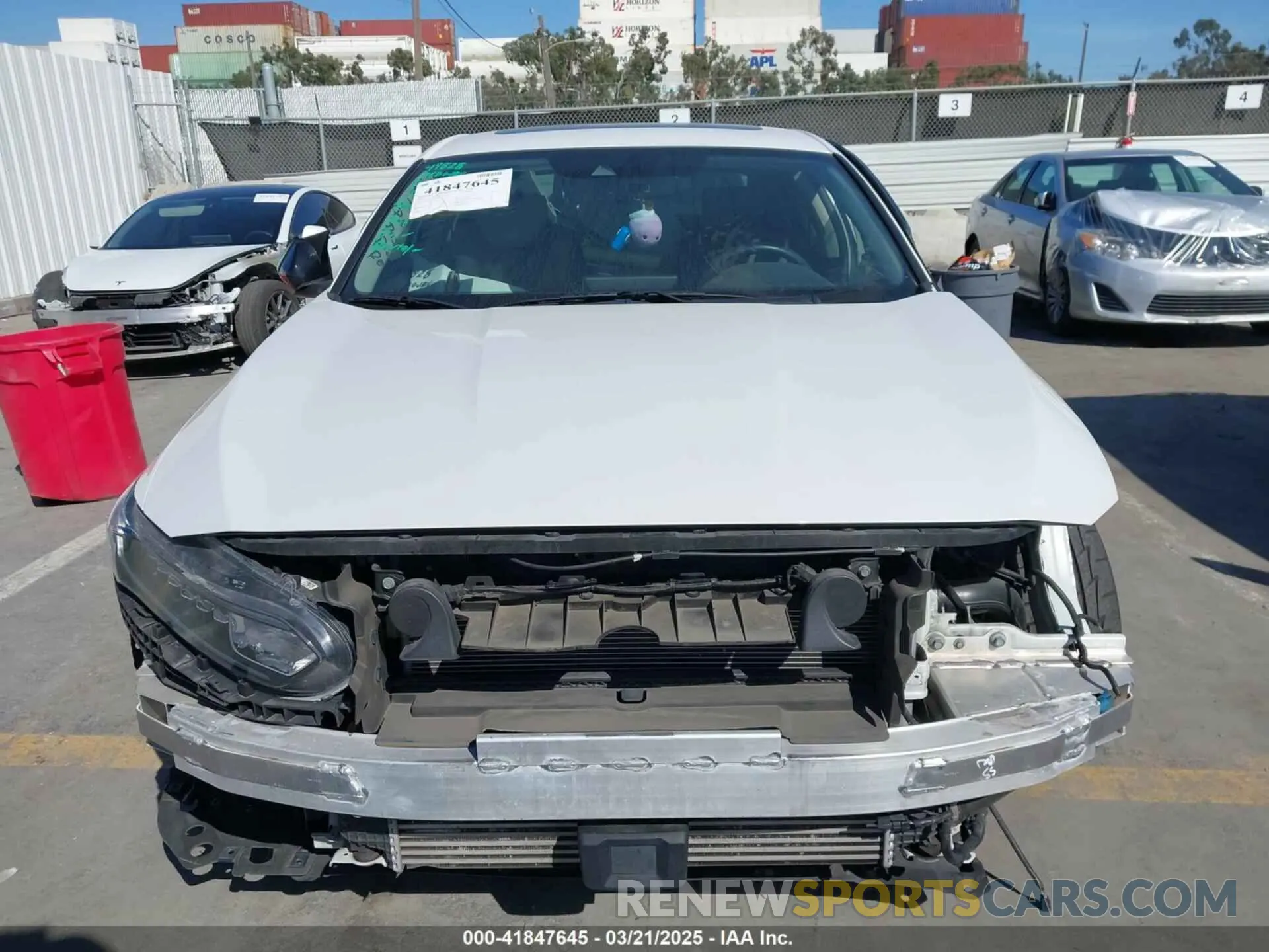 12 Photograph of a damaged car 1HGCV2F51KA020155 HONDA ACCORD 2019