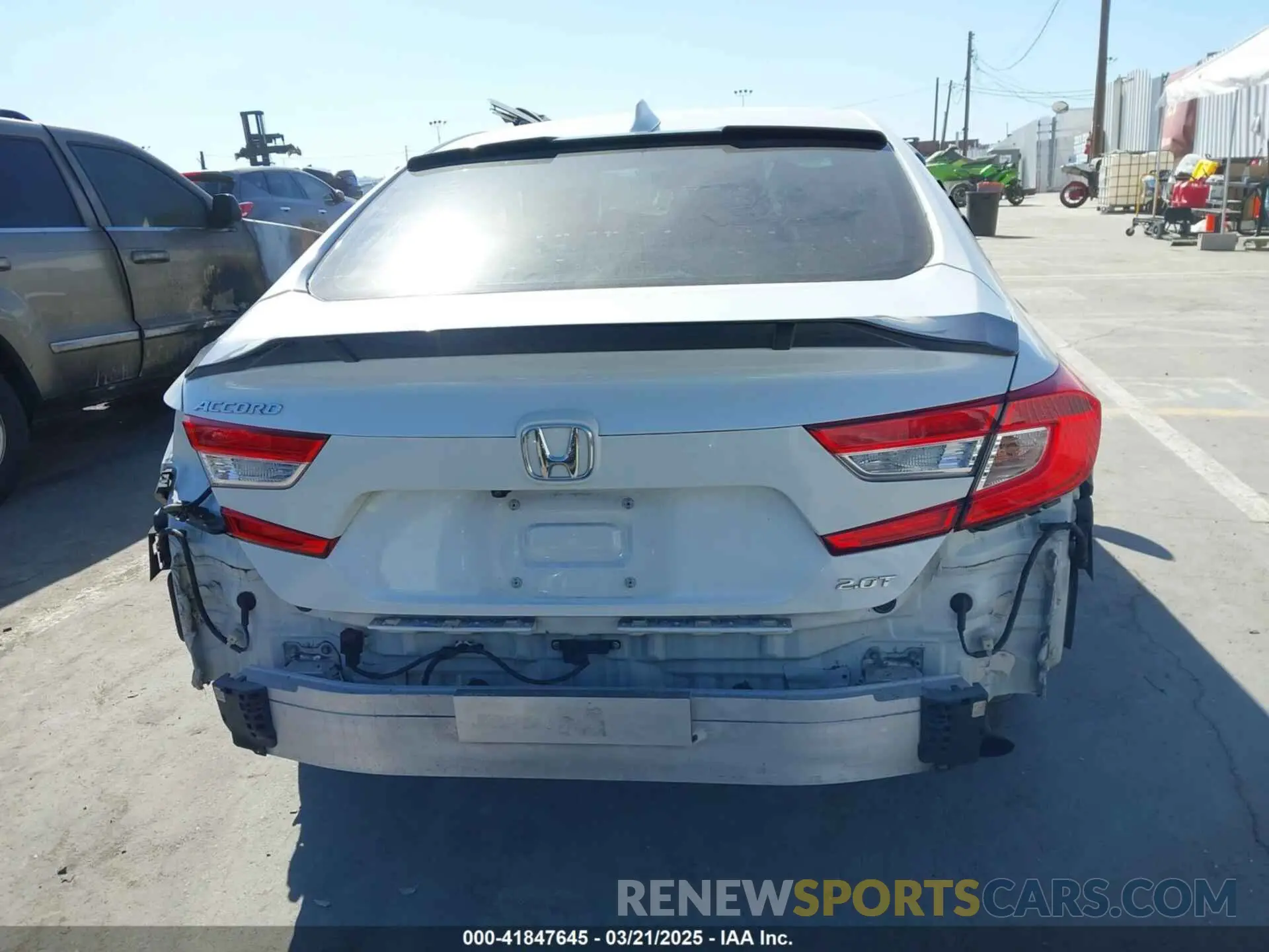 16 Photograph of a damaged car 1HGCV2F51KA020155 HONDA ACCORD 2019