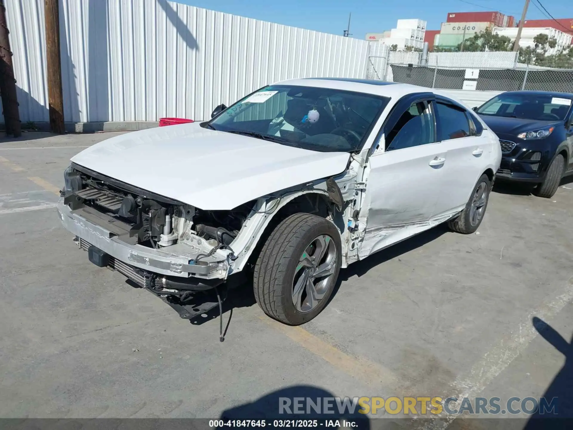 2 Photograph of a damaged car 1HGCV2F51KA020155 HONDA ACCORD 2019