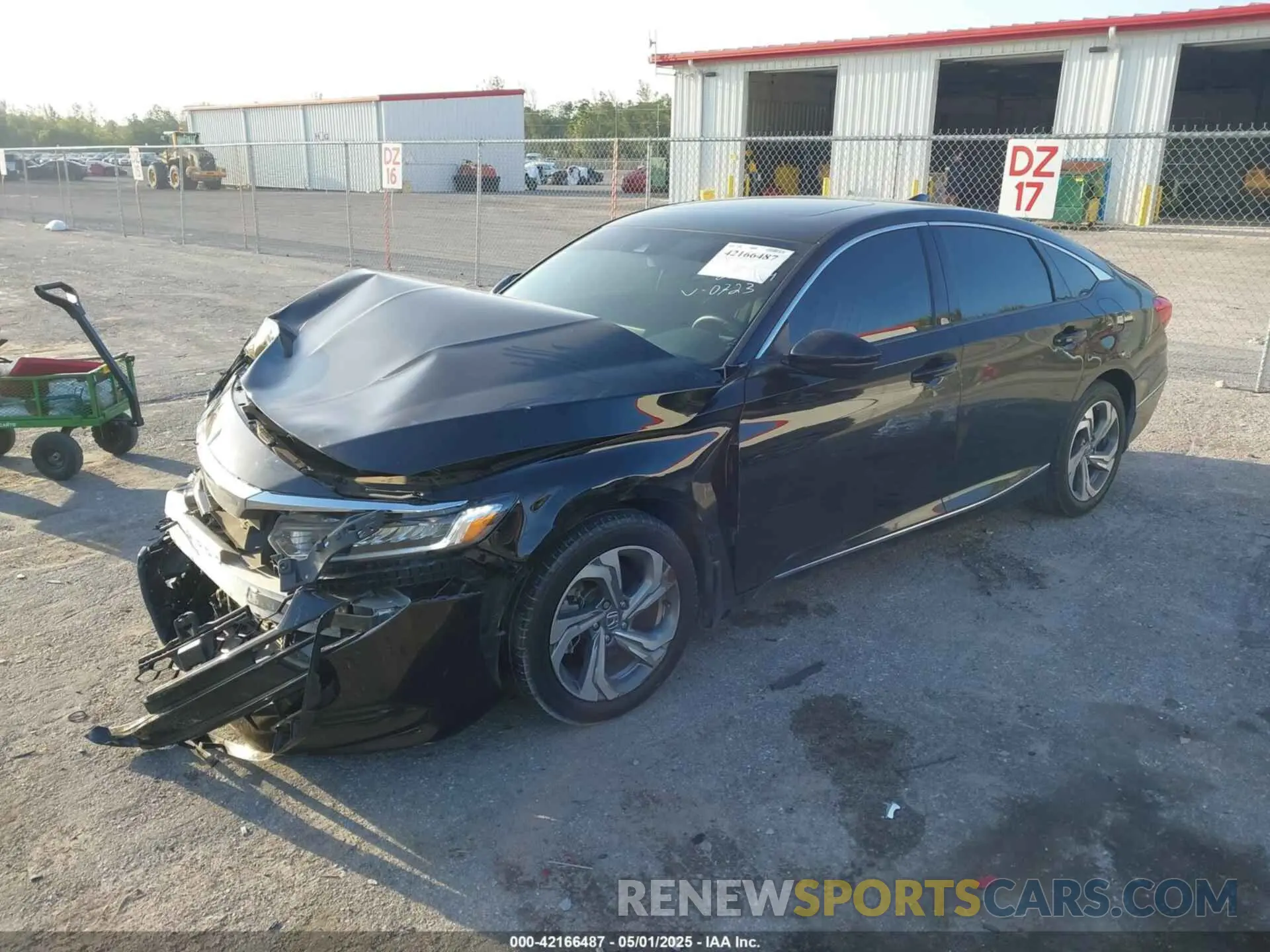2 Photograph of a damaged car 1HGCV2F51KA020723 HONDA ACCORD 2019