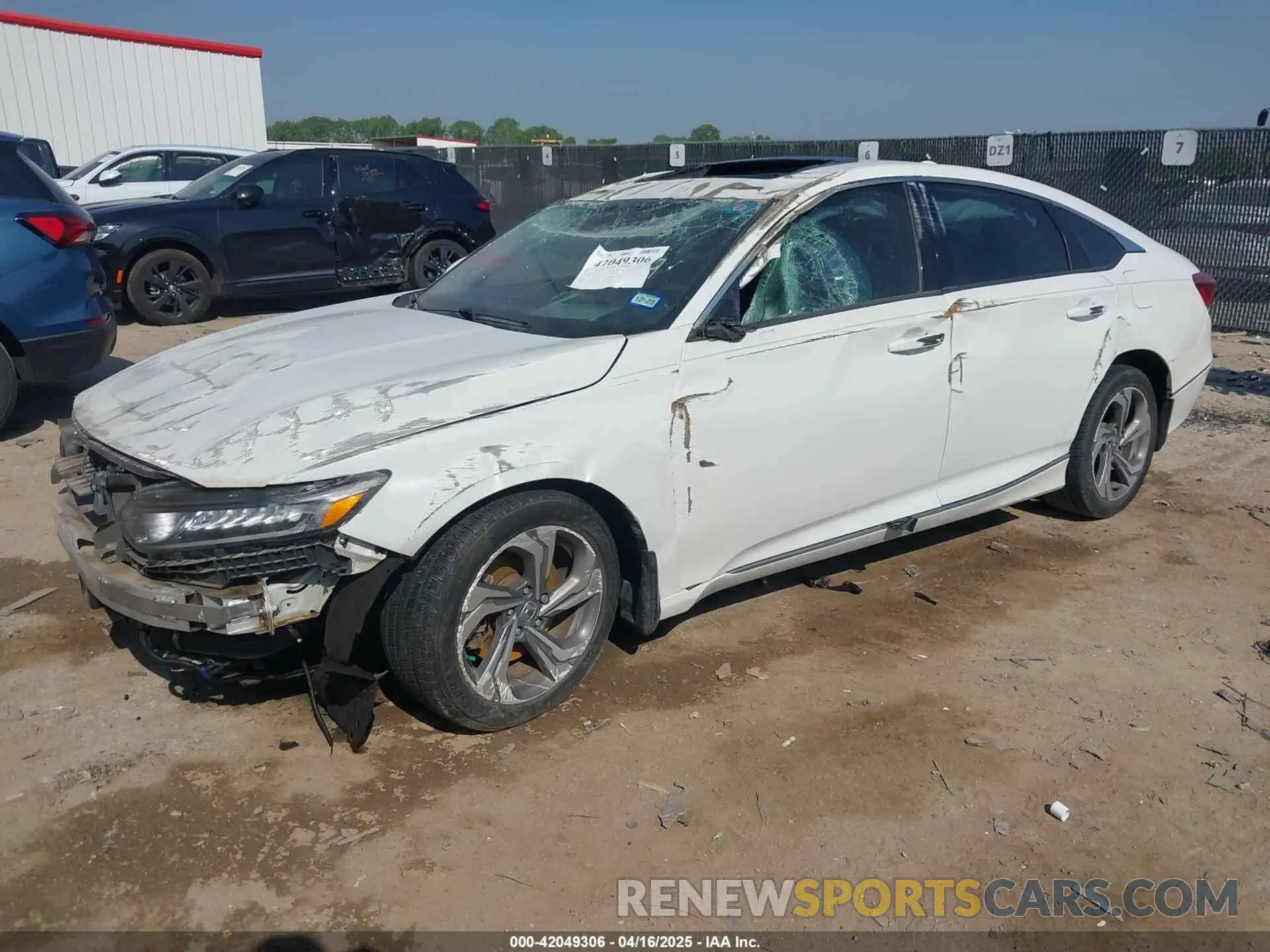 2 Photograph of a damaged car 1HGCV2F53KA002059 HONDA ACCORD 2019