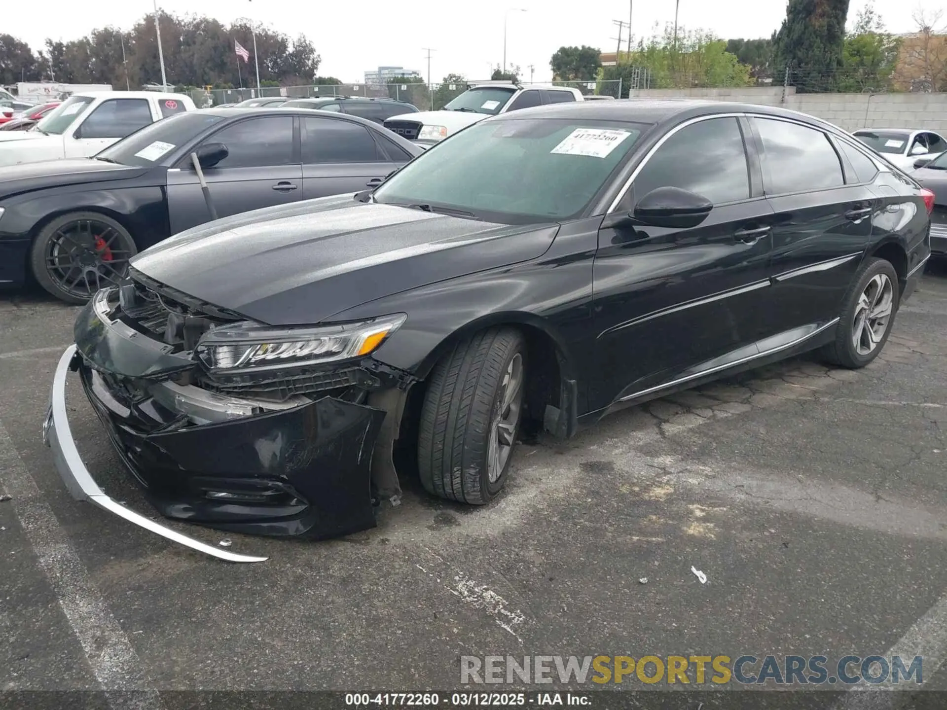 2 Photograph of a damaged car 1HGCV2F53KA023512 HONDA ACCORD 2019