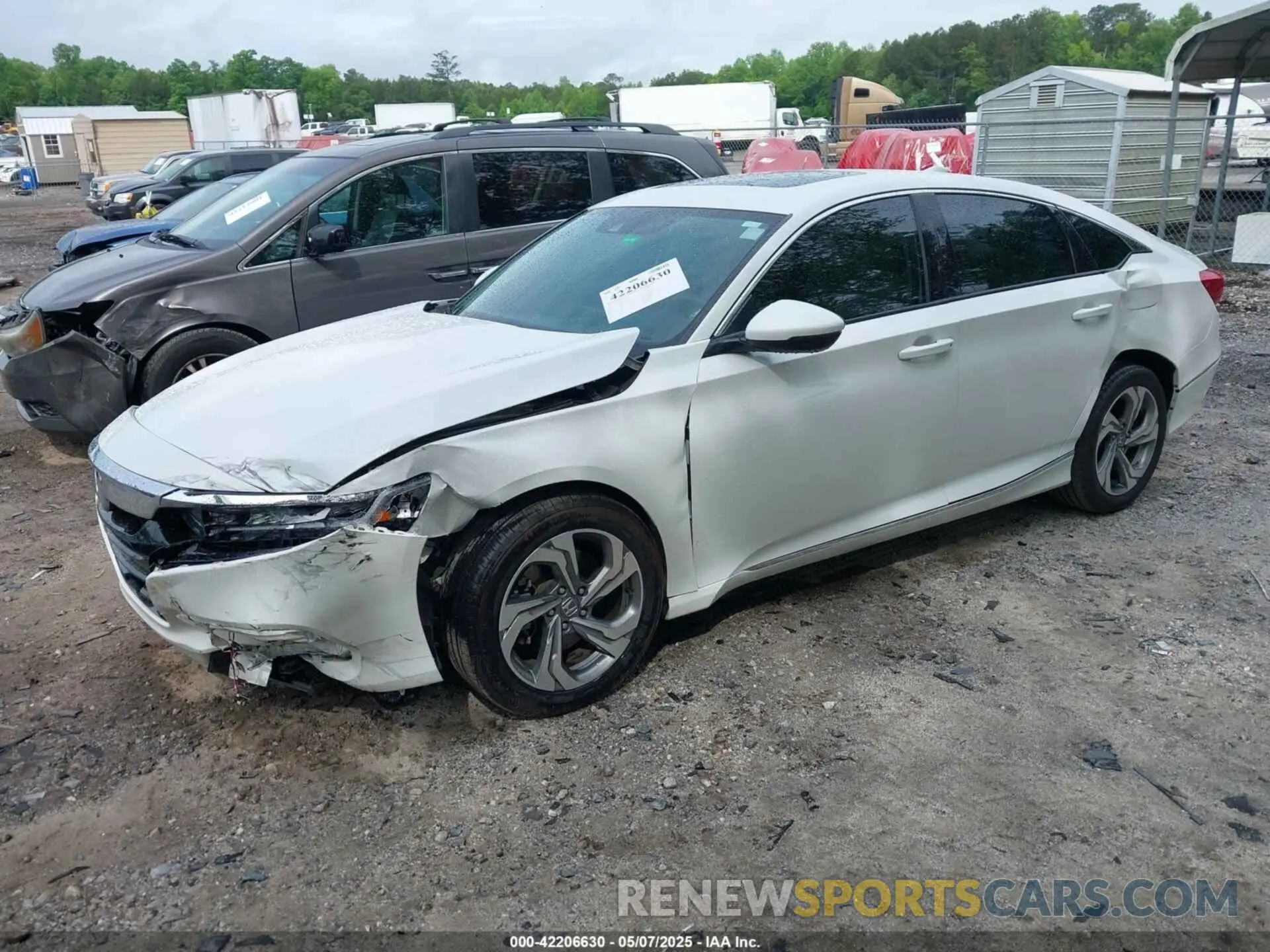 2 Photograph of a damaged car 1HGCV2F59KA007282 HONDA ACCORD 2019