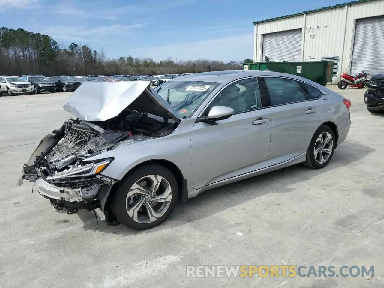 1 Photograph of a damaged car 1HGCV2F59KA013227 HONDA ACCORD 2019