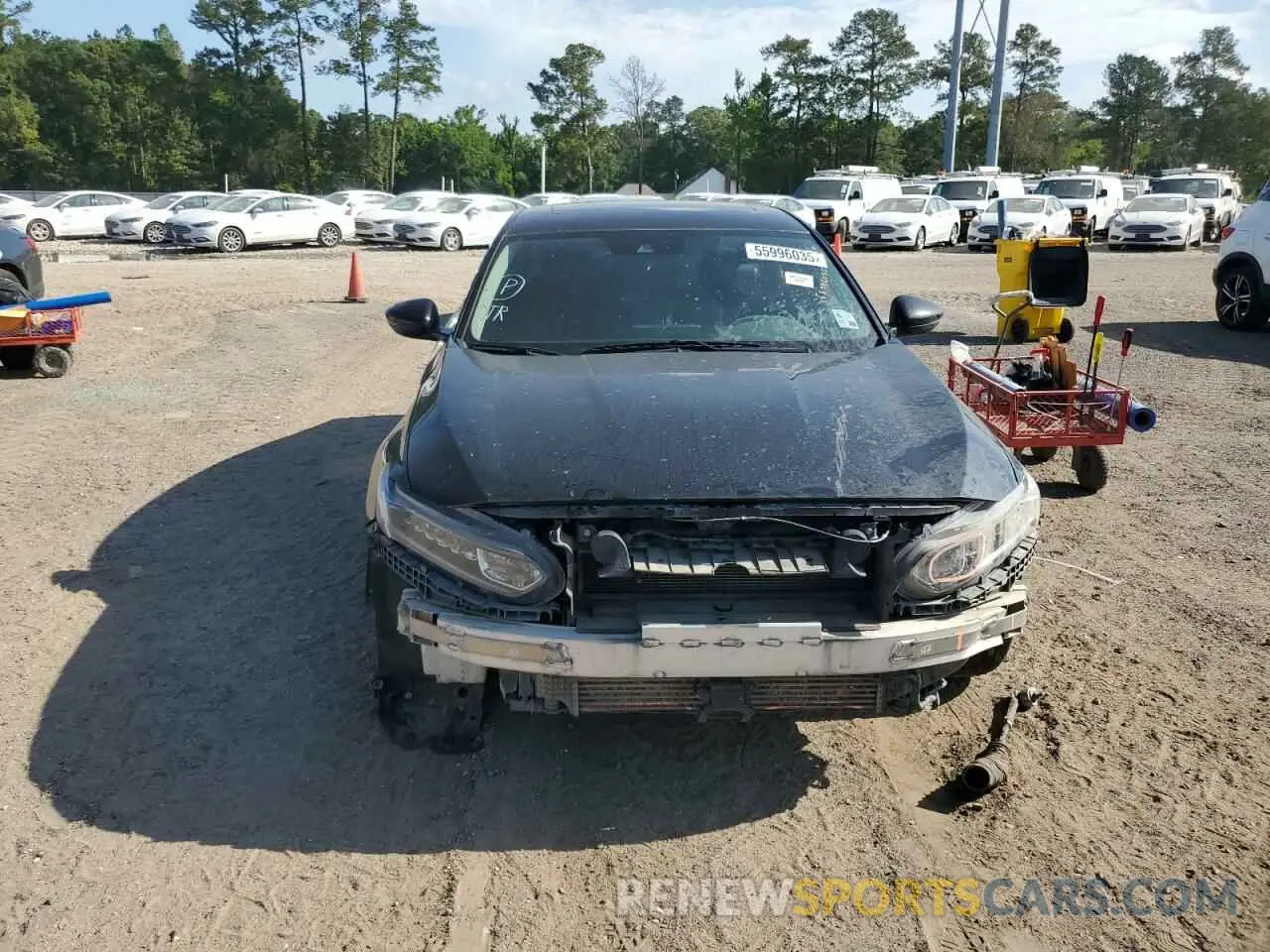 6 Photograph of a damaged car 1HGCV2F59KA031016 HONDA ACCORD 2019