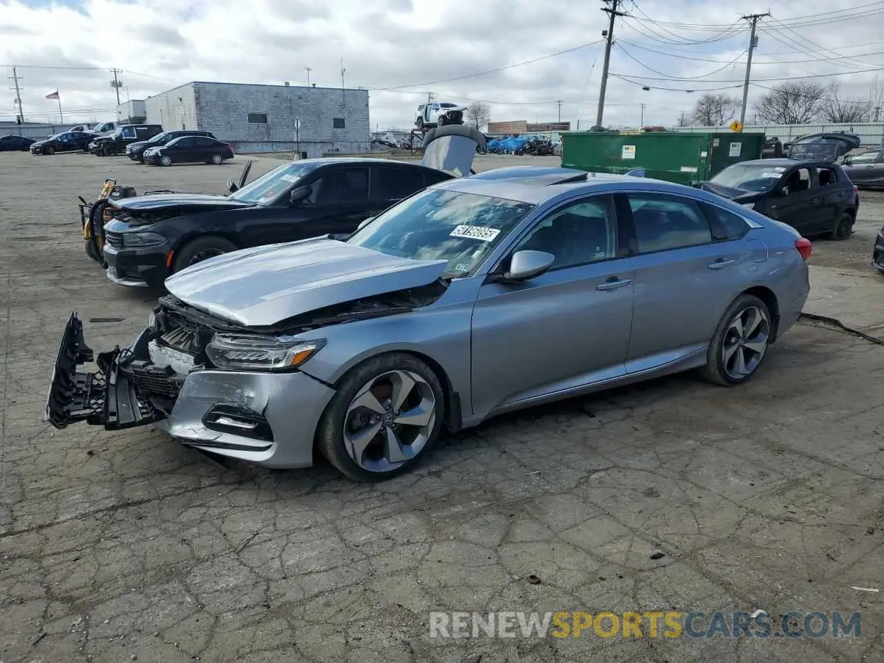 1 Photograph of a damaged car 1HGCV2F90KA035538 HONDA ACCORD 2019