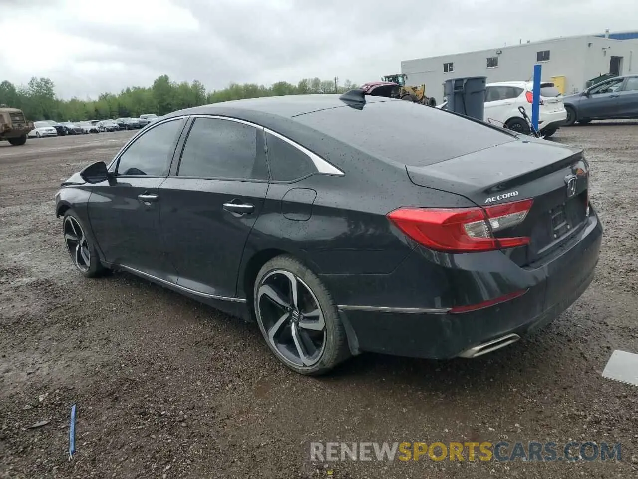 2 Photograph of a damaged car 1HGCV2F90KA801977 HONDA ACCORD 2019