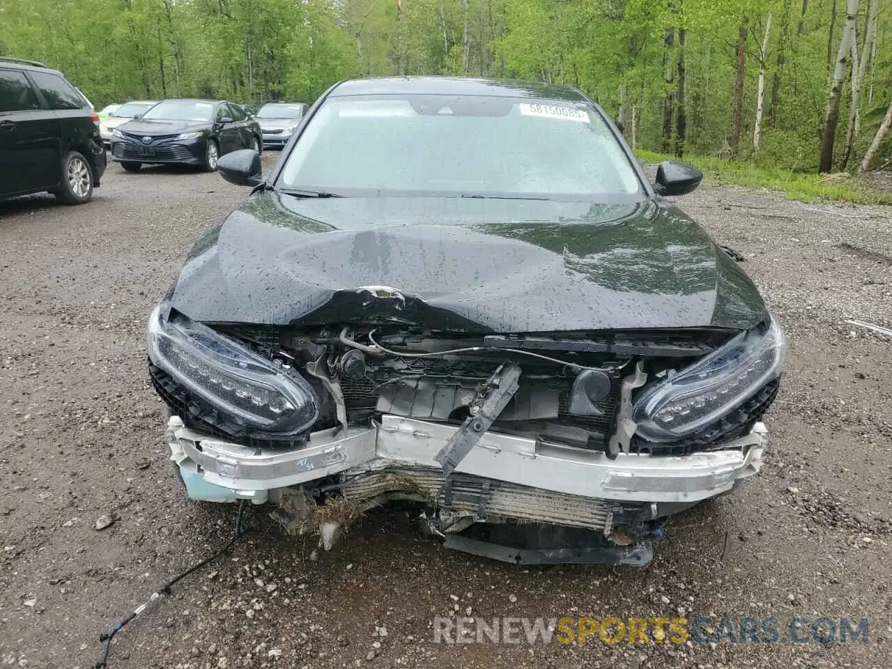 5 Photograph of a damaged car 1HGCV2F90KA801977 HONDA ACCORD 2019