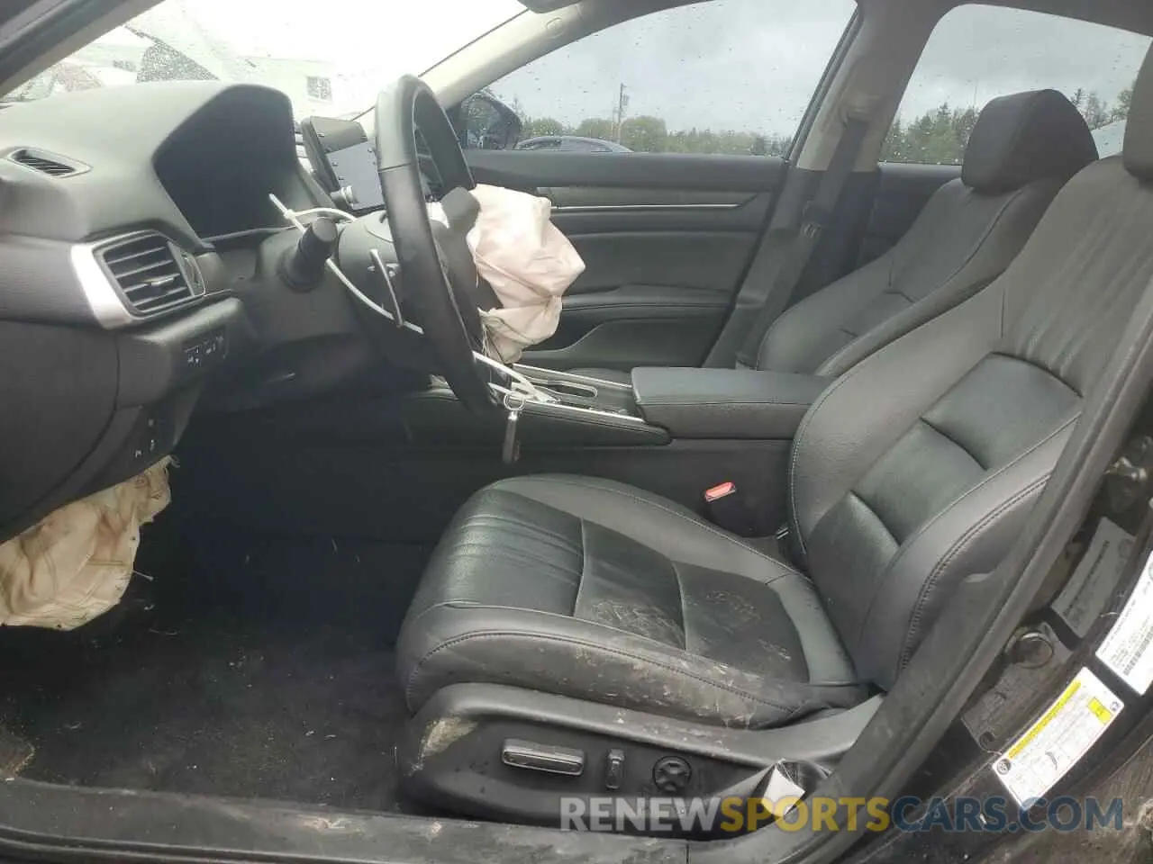 7 Photograph of a damaged car 1HGCV2F90KA801977 HONDA ACCORD 2019