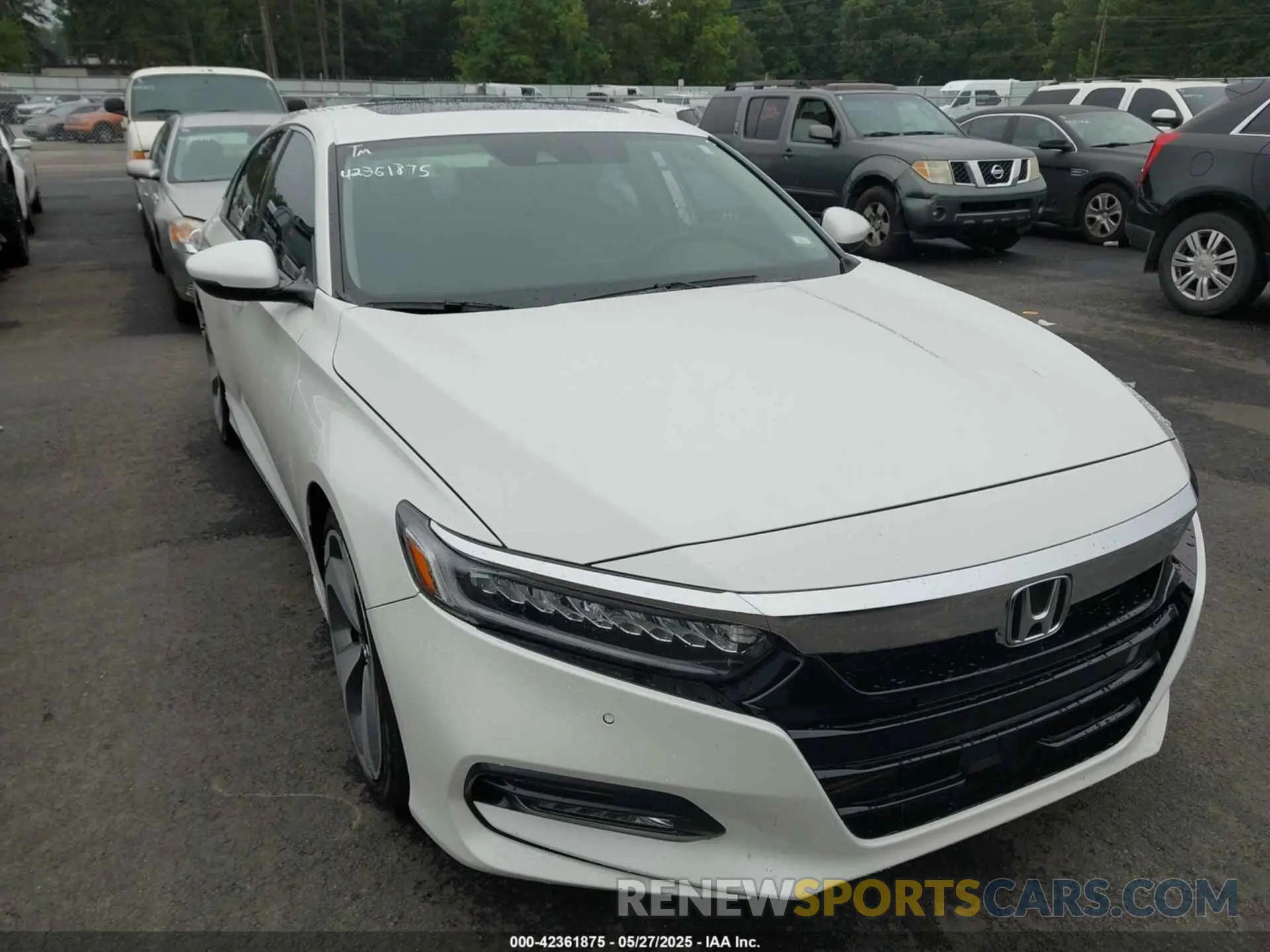 1 Photograph of a damaged car 1HGCV2F91KA006047 HONDA ACCORD 2019