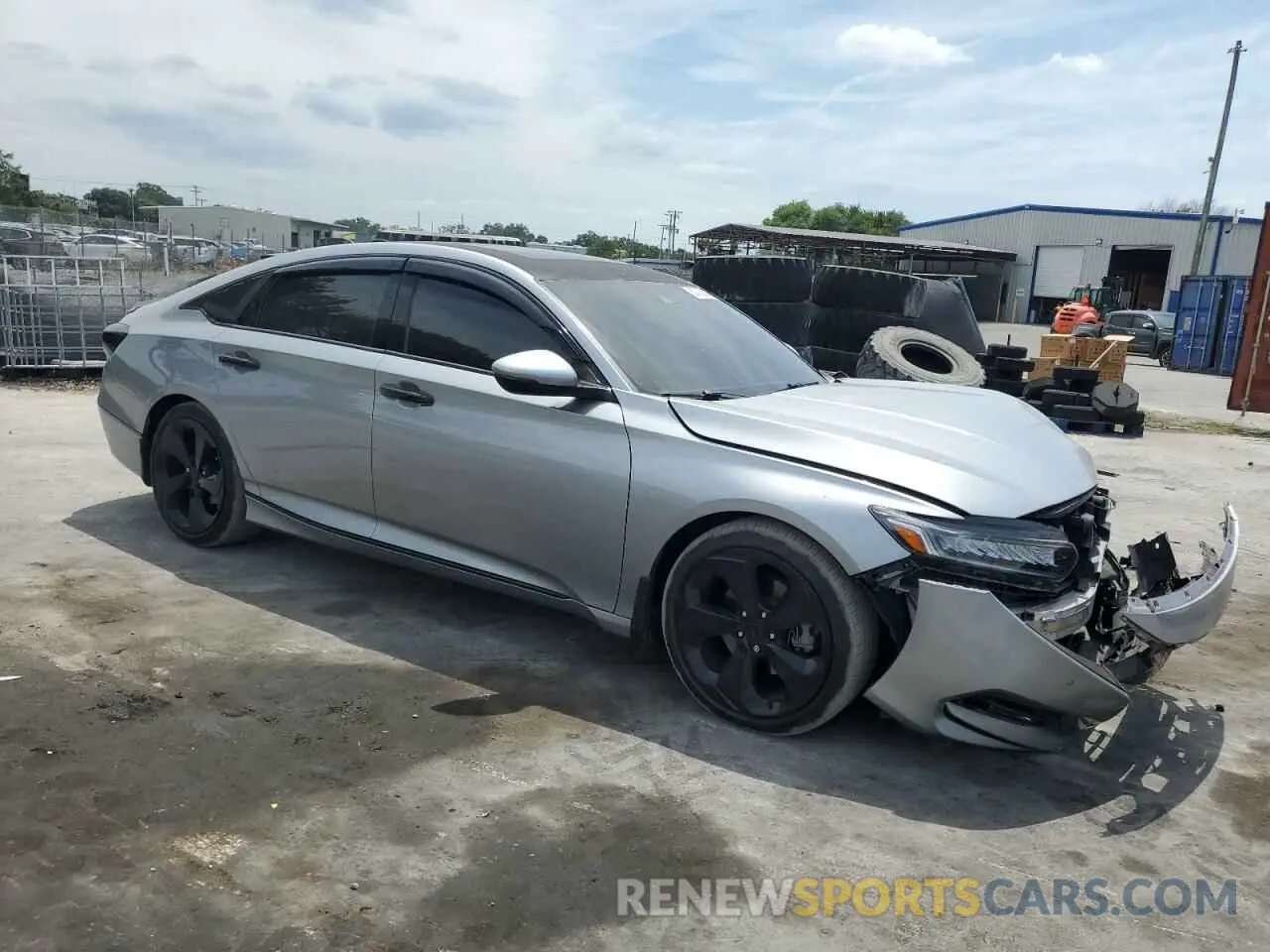 4 Photograph of a damaged car 1HGCV2F92KA012603 HONDA ACCORD 2019