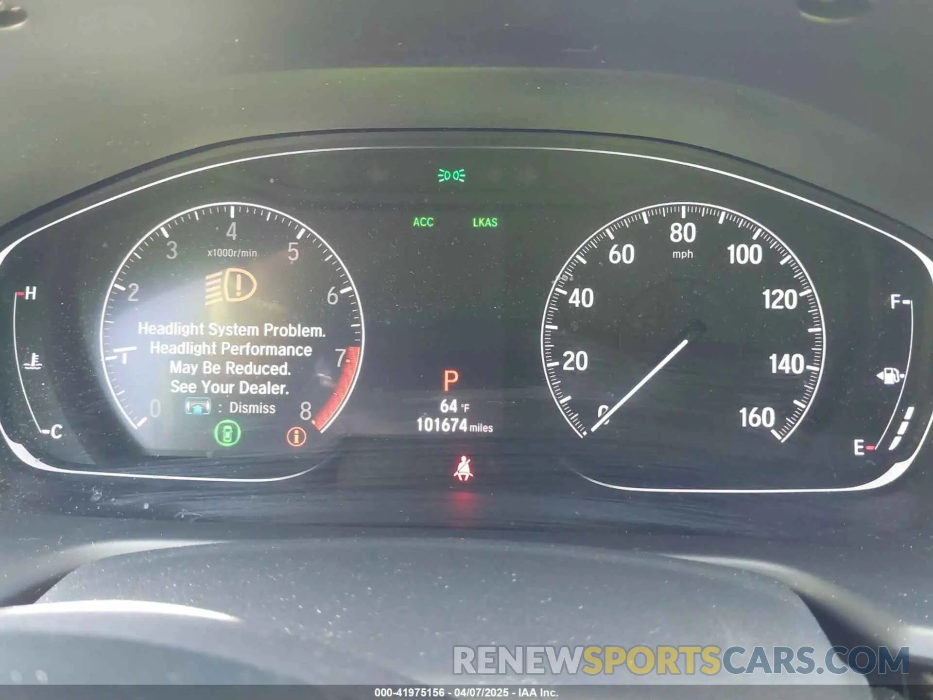 7 Photograph of a damaged car 1HGCV2F92KA016179 HONDA ACCORD 2019