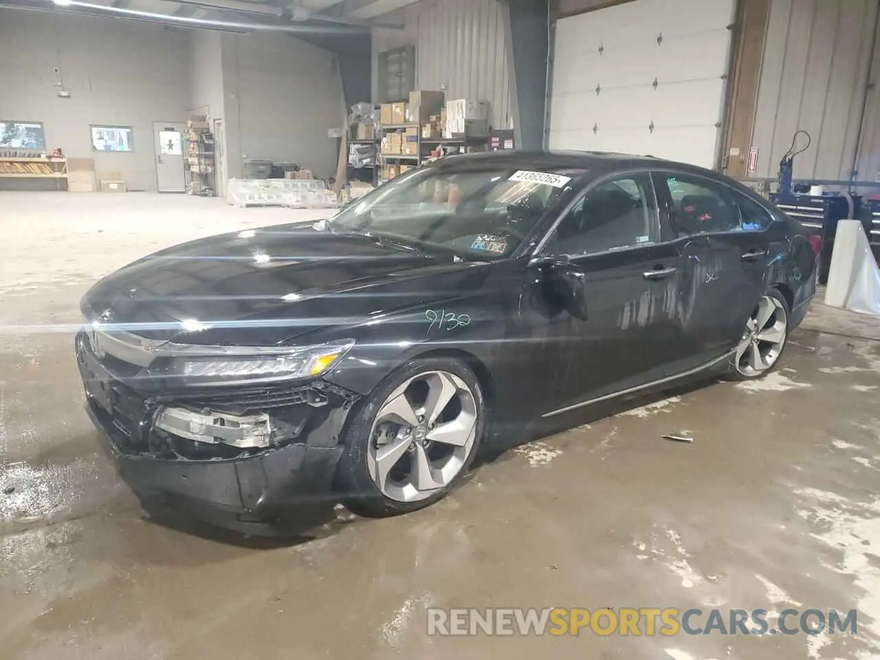1 Photograph of a damaged car 1HGCV2F92KA031118 HONDA ACCORD 2019