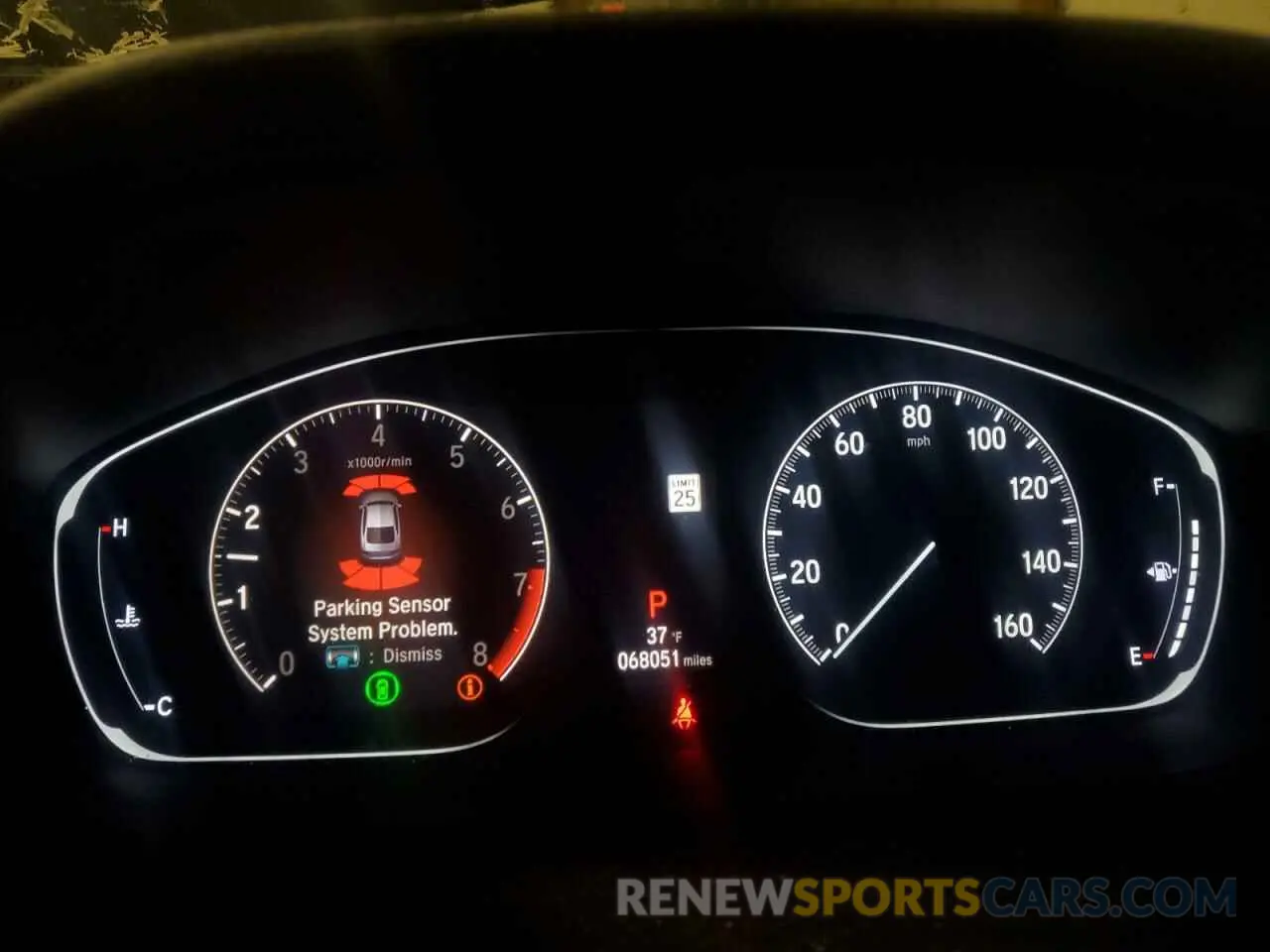 9 Photograph of a damaged car 1HGCV2F92KA031118 HONDA ACCORD 2019