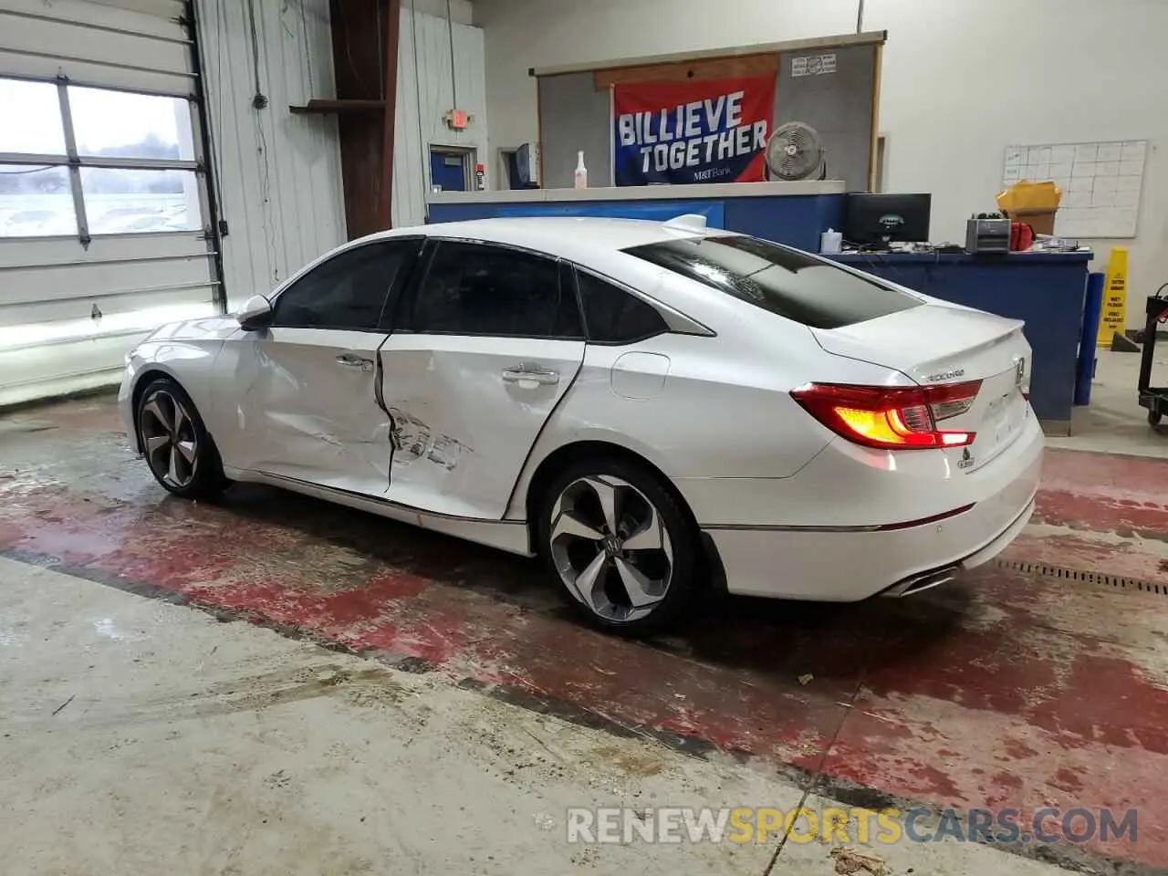 2 Photograph of a damaged car 1HGCV2F92KA034536 HONDA ACCORD 2019