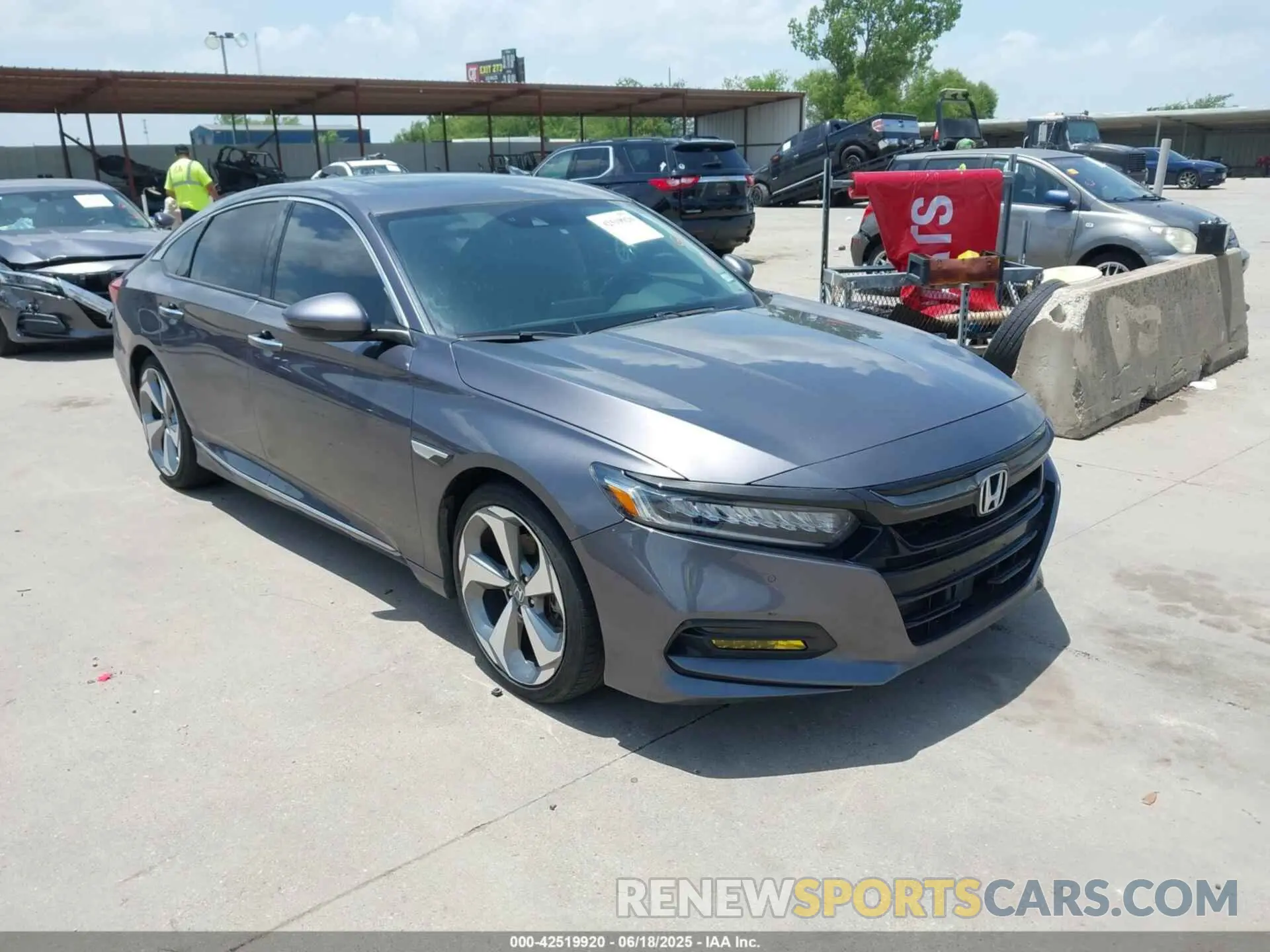1 Photograph of a damaged car 1HGCV2F93KA013002 HONDA ACCORD 2019