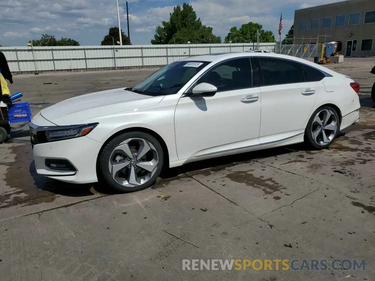1 Photograph of a damaged car 1HGCV2F93KA018572 HONDA ACCORD 2019