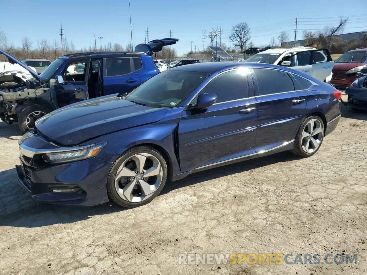 1 Photograph of a damaged car 1HGCV2F93KA032746 HONDA ACCORD 2019