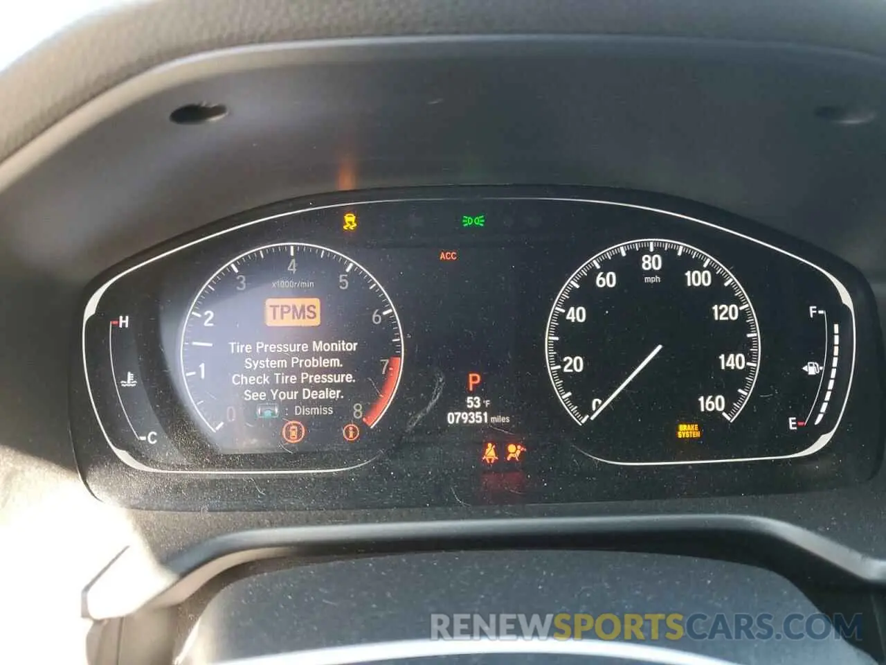 9 Photograph of a damaged car 1HGCV2F93KA032746 HONDA ACCORD 2019