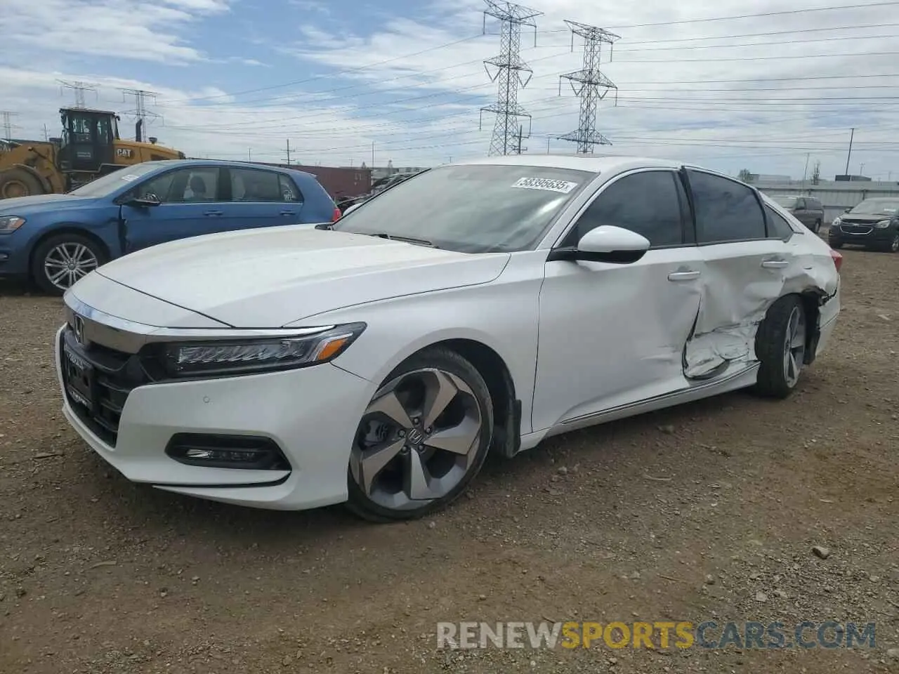 1 Photograph of a damaged car 1HGCV2F95KA017133 HONDA ACCORD 2019