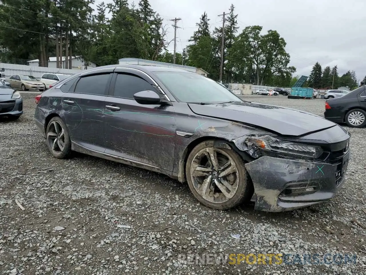4 Photograph of a damaged car 1HGCV2F96KA005265 HONDA ACCORD 2019