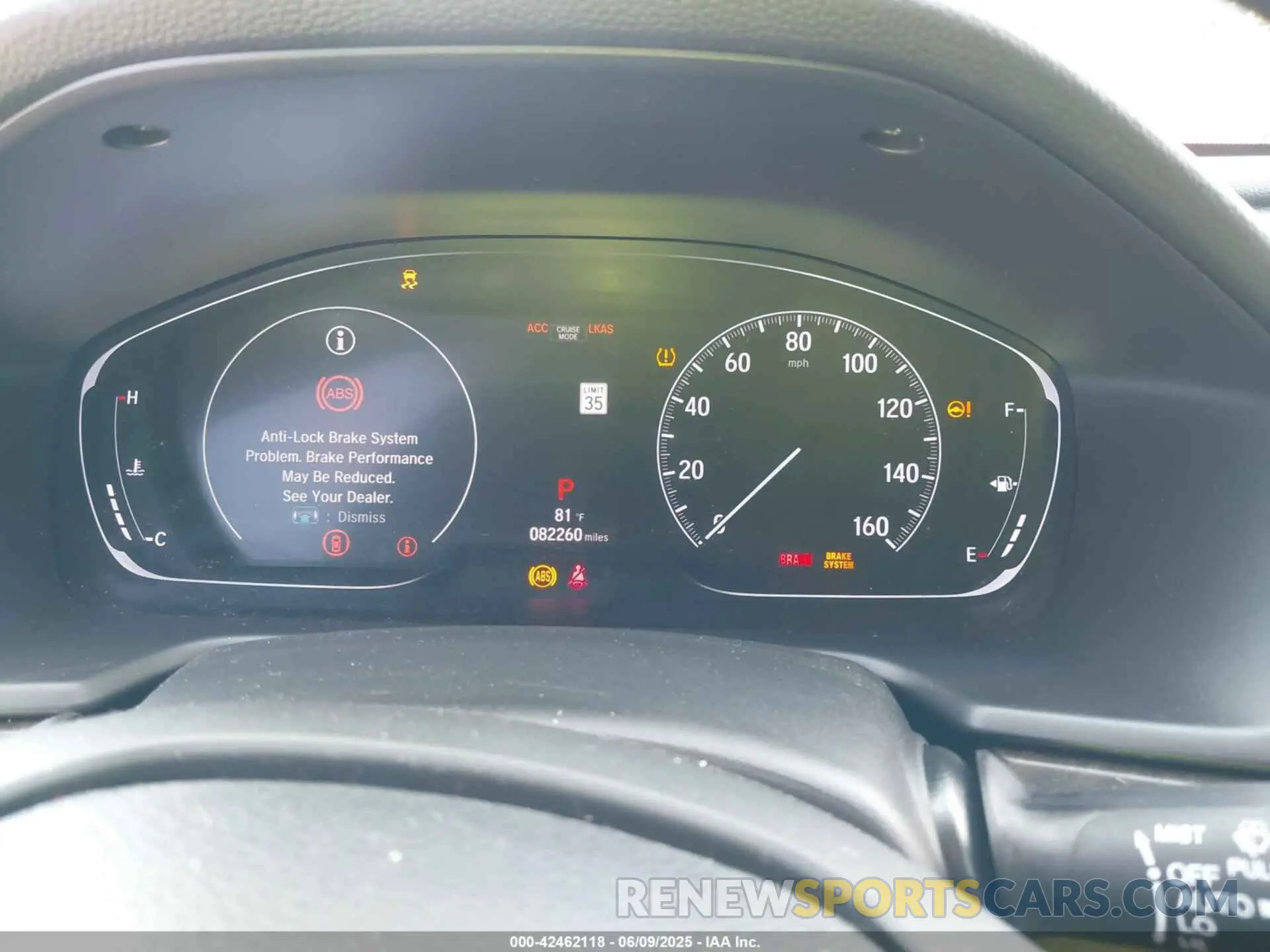 7 Photograph of a damaged car 1HGCV2F96KA018937 HONDA ACCORD 2019