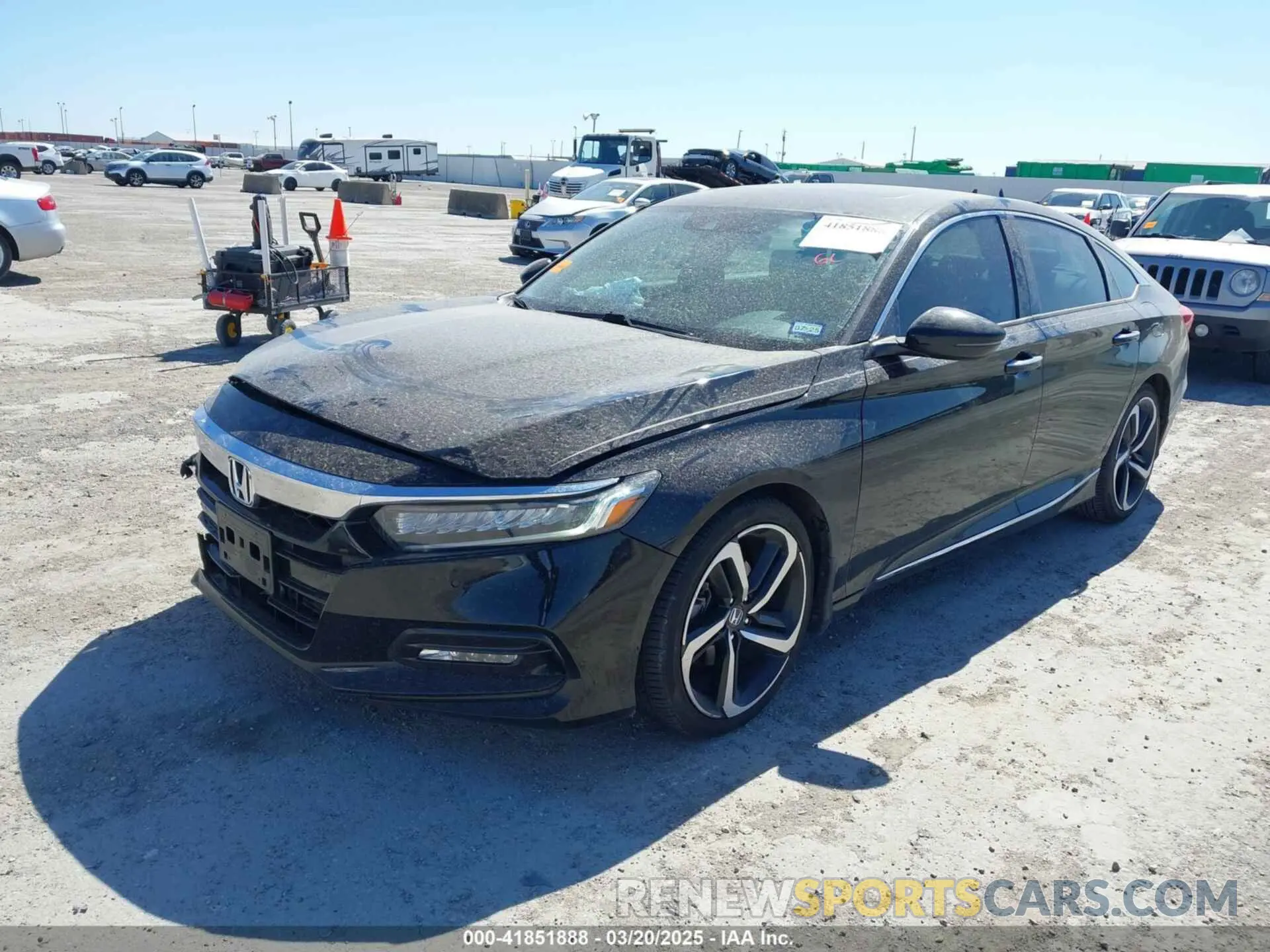 2 Photograph of a damaged car 1HGCV2F96KA034782 HONDA ACCORD 2019