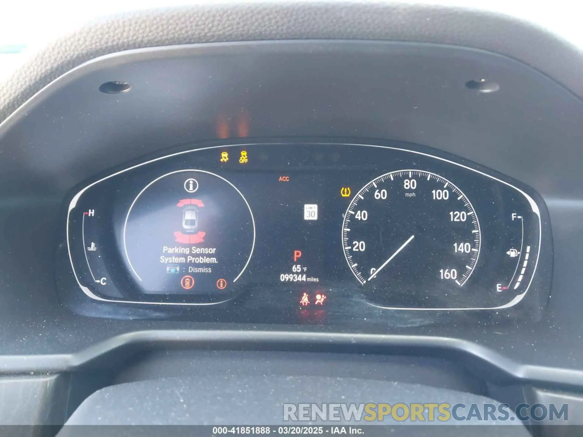 7 Photograph of a damaged car 1HGCV2F96KA034782 HONDA ACCORD 2019