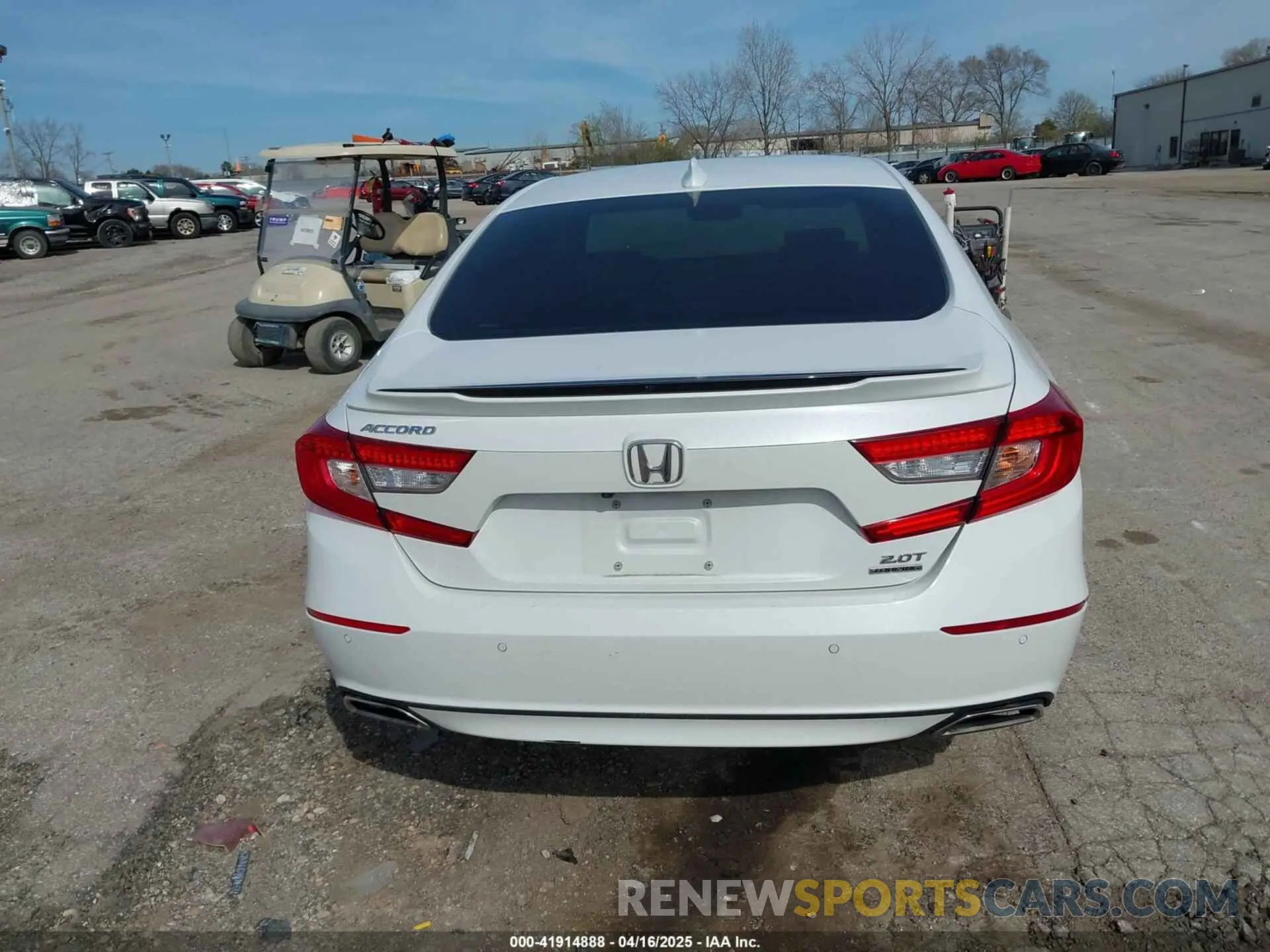 16 Photograph of a damaged car 1HGCV2F98KA010158 HONDA ACCORD 2019