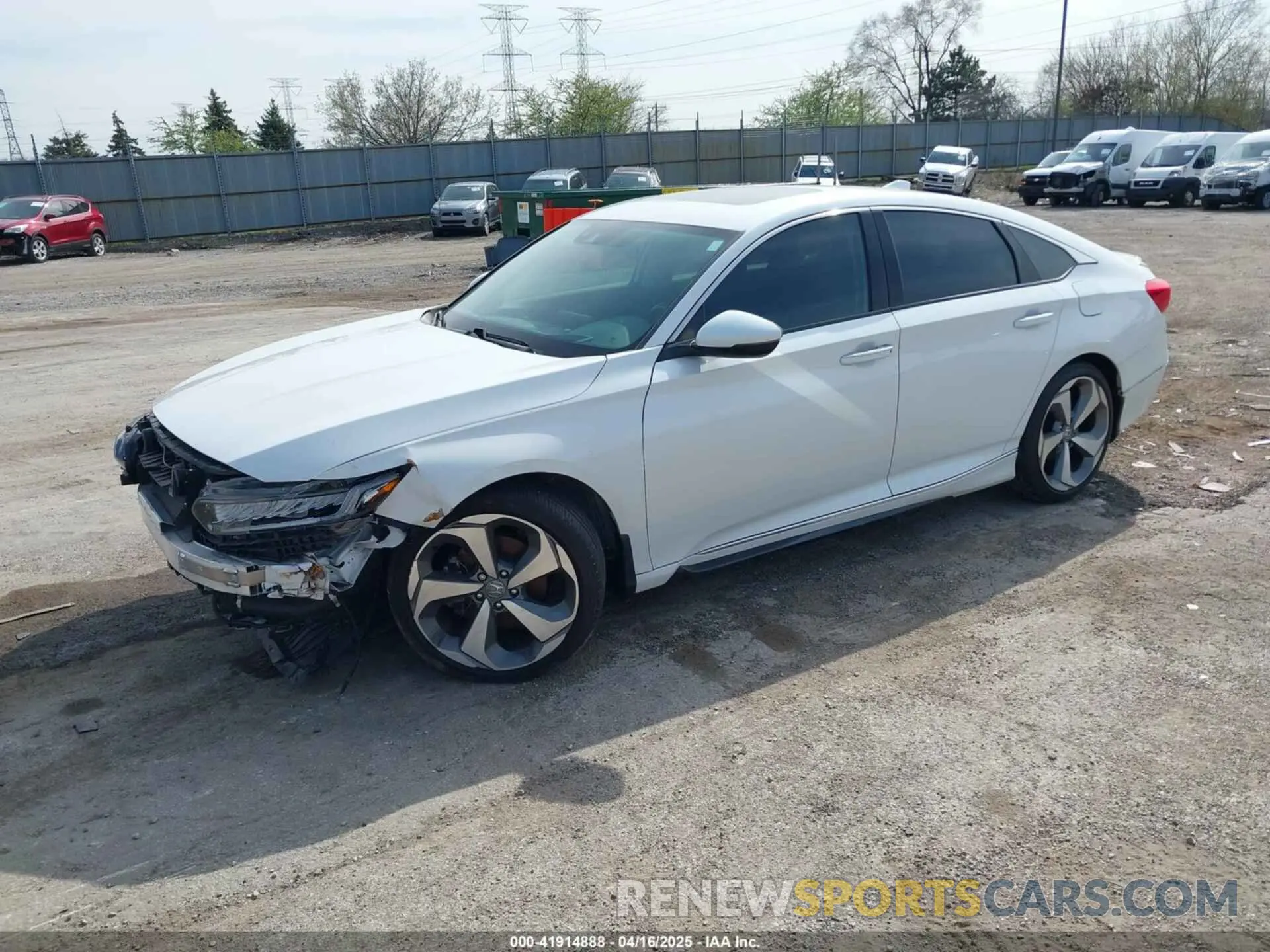 2 Photograph of a damaged car 1HGCV2F98KA010158 HONDA ACCORD 2019