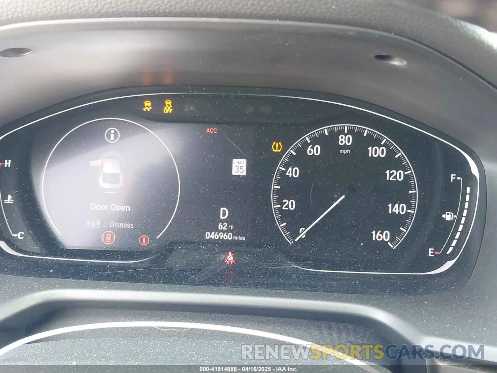 7 Photograph of a damaged car 1HGCV2F98KA010158 HONDA ACCORD 2019