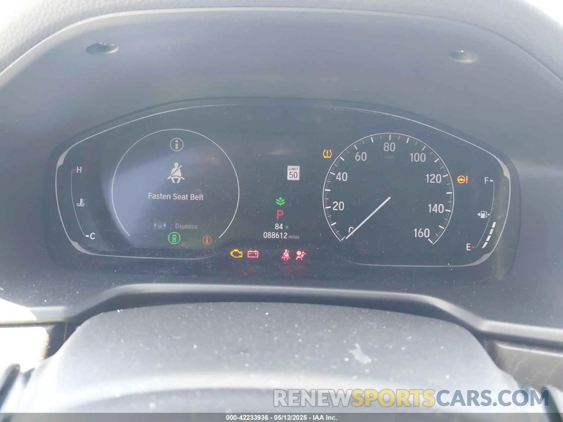 7 Photograph of a damaged car 1HGCV2F99KA002506 HONDA ACCORD 2019