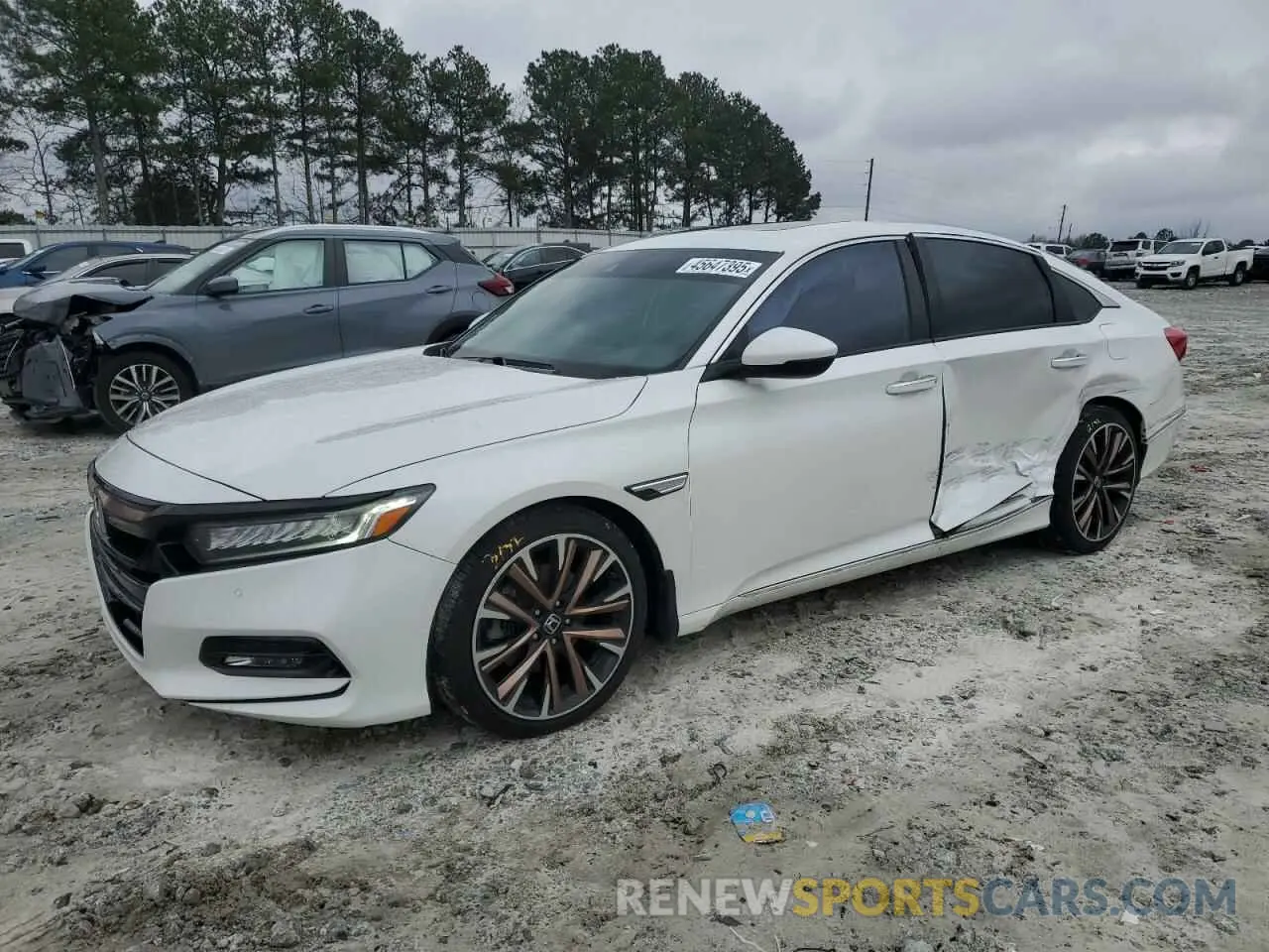 1 Photograph of a damaged car 1HGCV2F99KA005213 HONDA ACCORD 2019