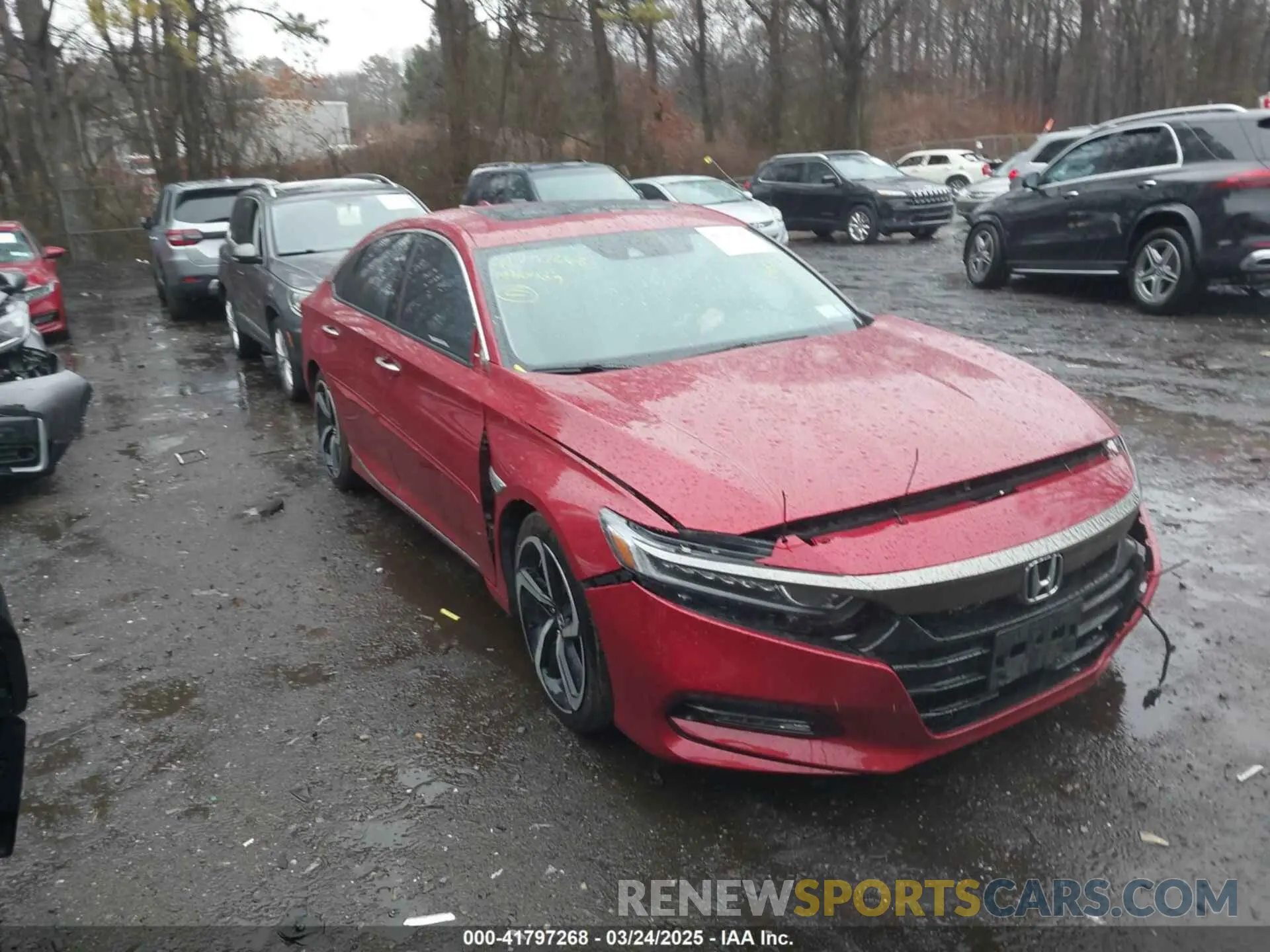 1 Photograph of a damaged car 1HGCV2F99KA025915 HONDA ACCORD 2019