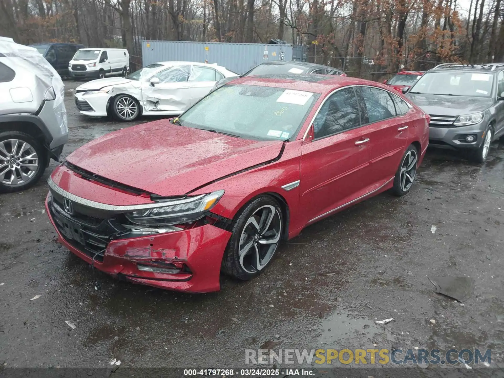 2 Photograph of a damaged car 1HGCV2F99KA025915 HONDA ACCORD 2019