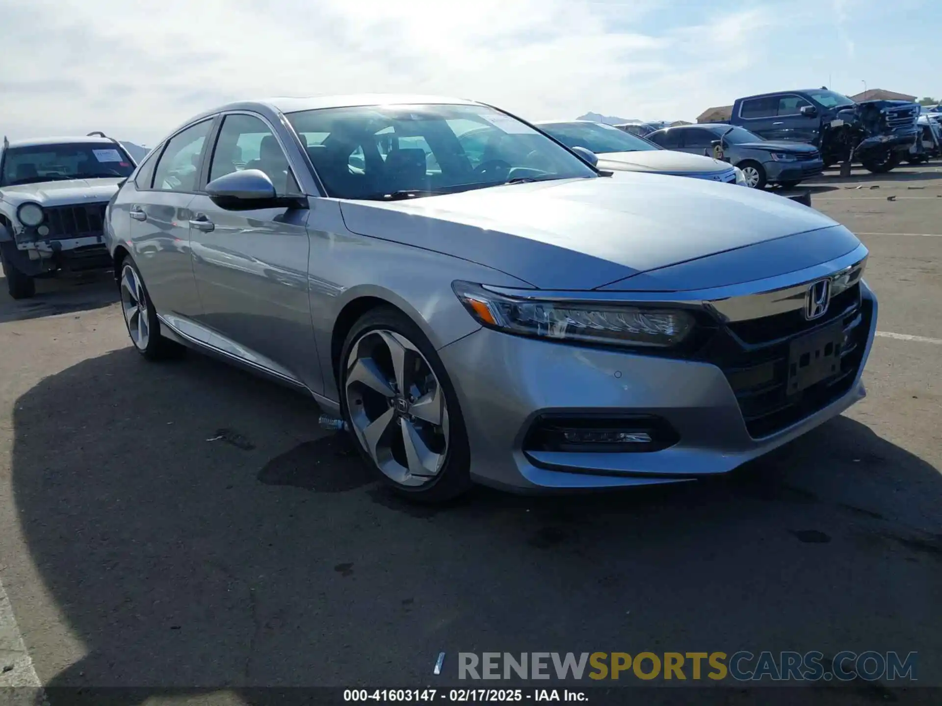 1 Photograph of a damaged car 1HGCV2F99KA034744 HONDA ACCORD 2019