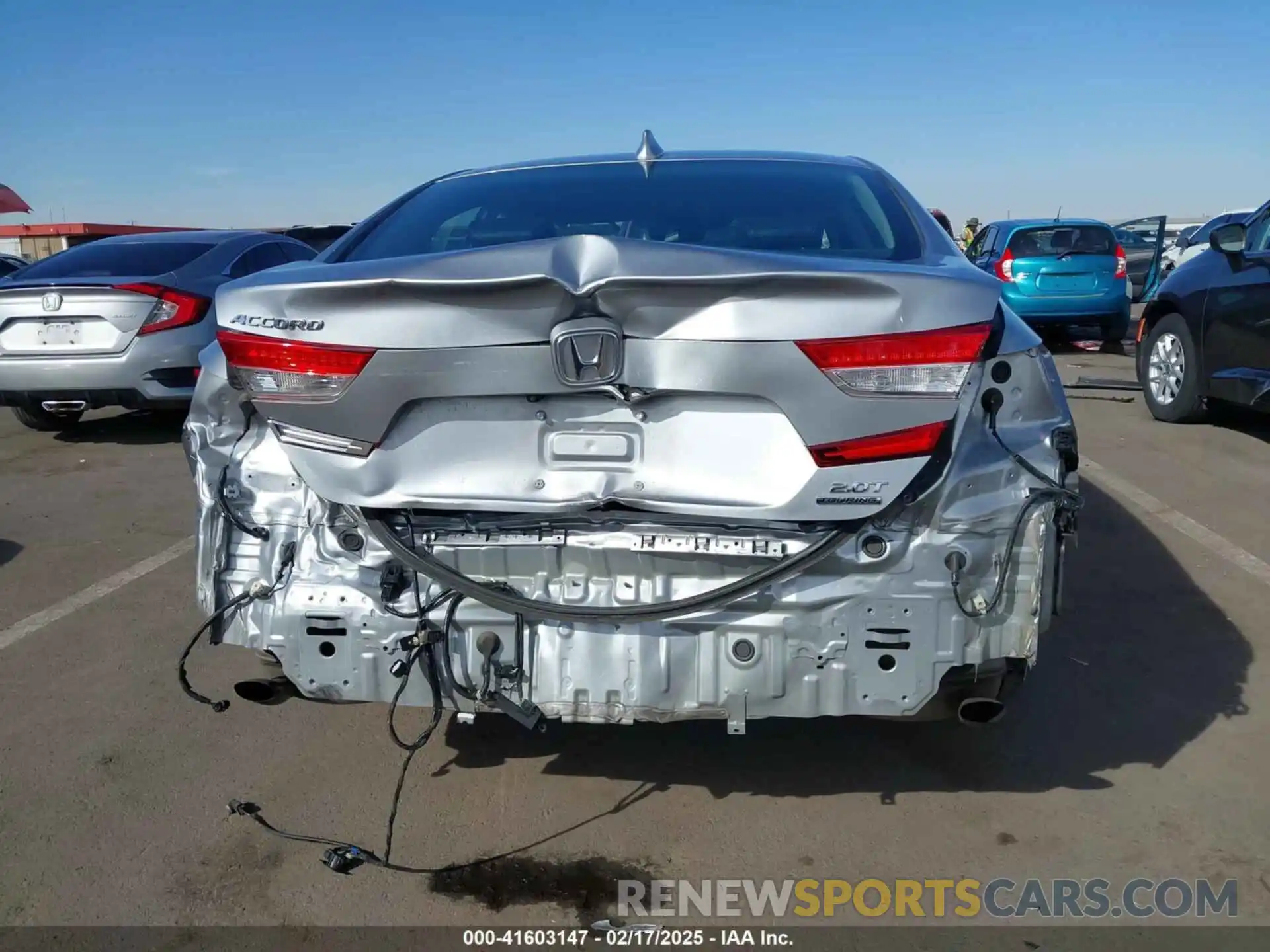 17 Photograph of a damaged car 1HGCV2F99KA034744 HONDA ACCORD 2019