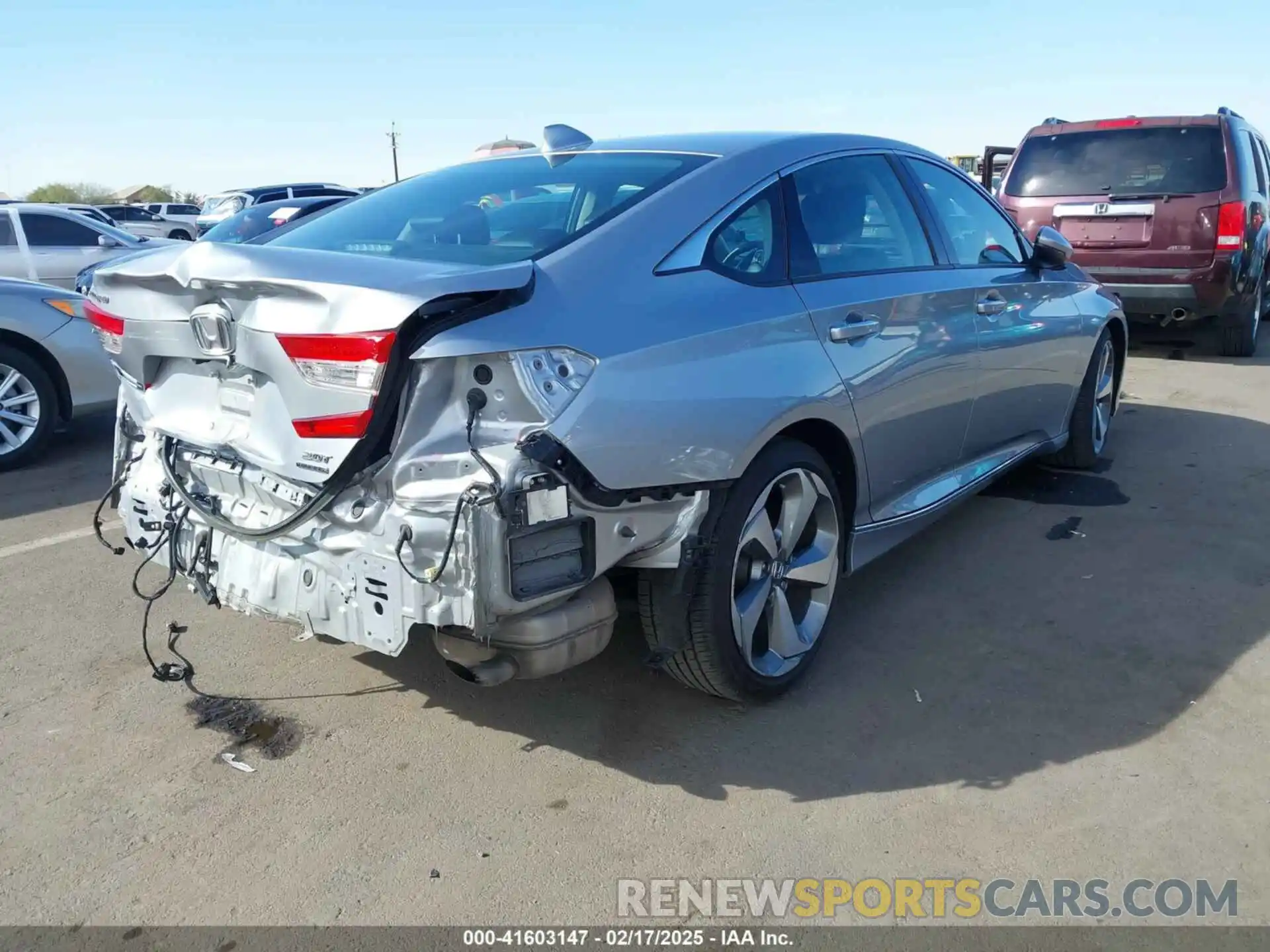 4 Photograph of a damaged car 1HGCV2F99KA034744 HONDA ACCORD 2019